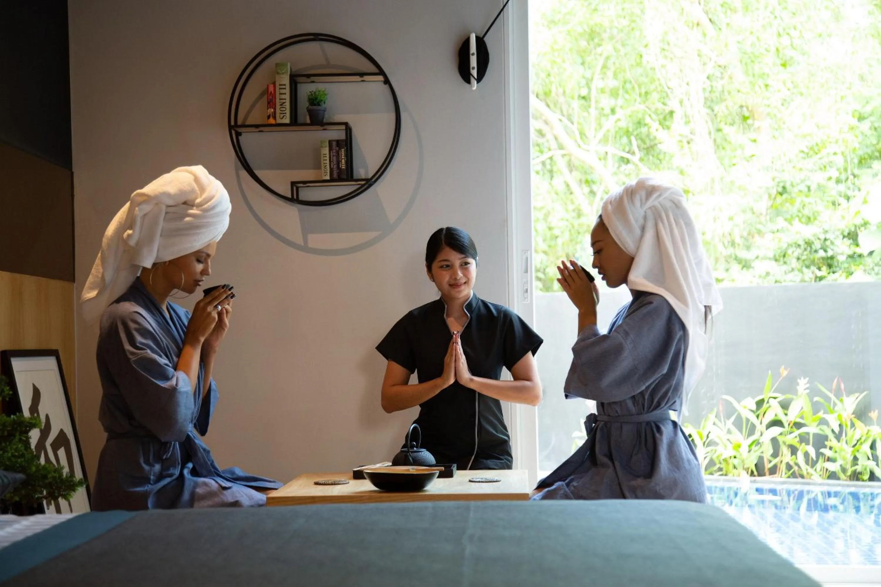 Staff in Villoft Zen Living Resort