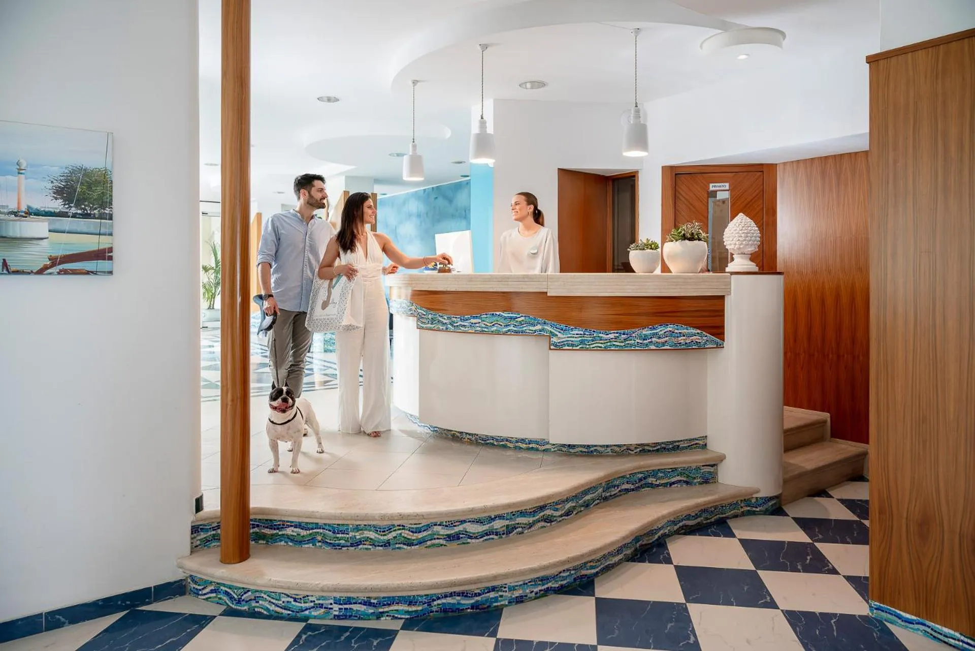 People in Luxor Beach Boutique Hotel Cattolica