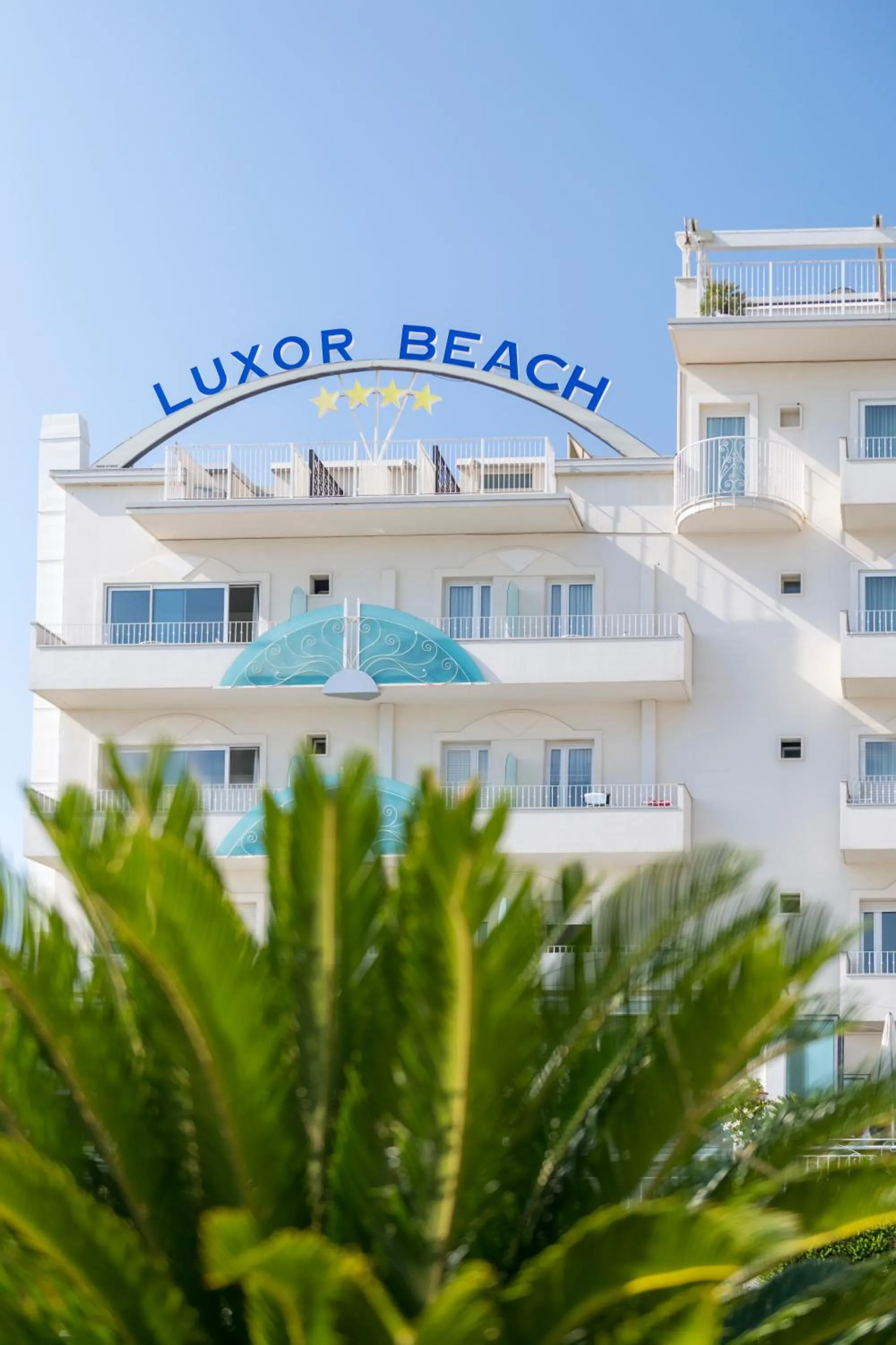 Property building in Luxor Beach Boutique Hotel Cattolica