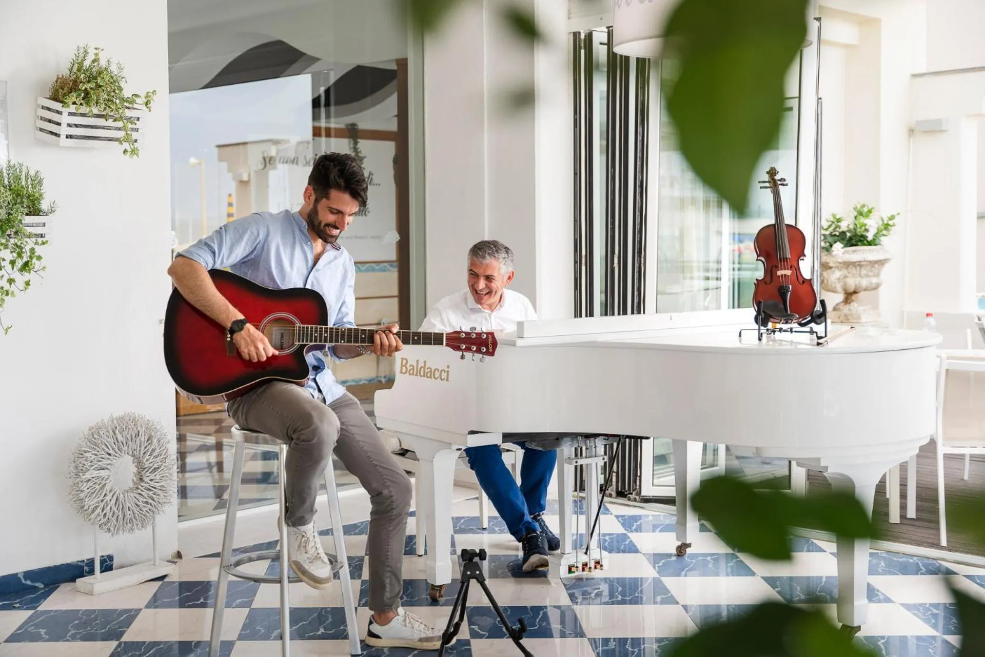 People in Luxor Beach Boutique Hotel Cattolica