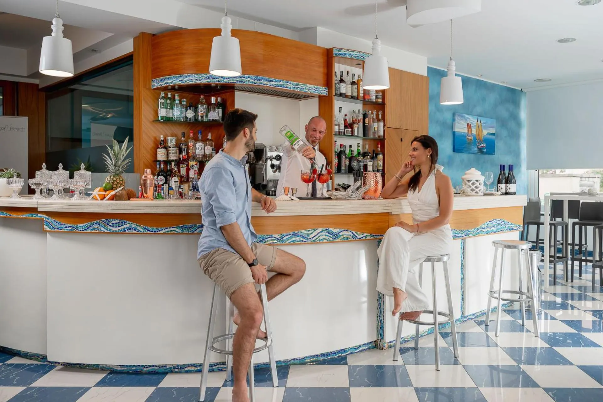 Guests in Luxor Beach Boutique Hotel Cattolica