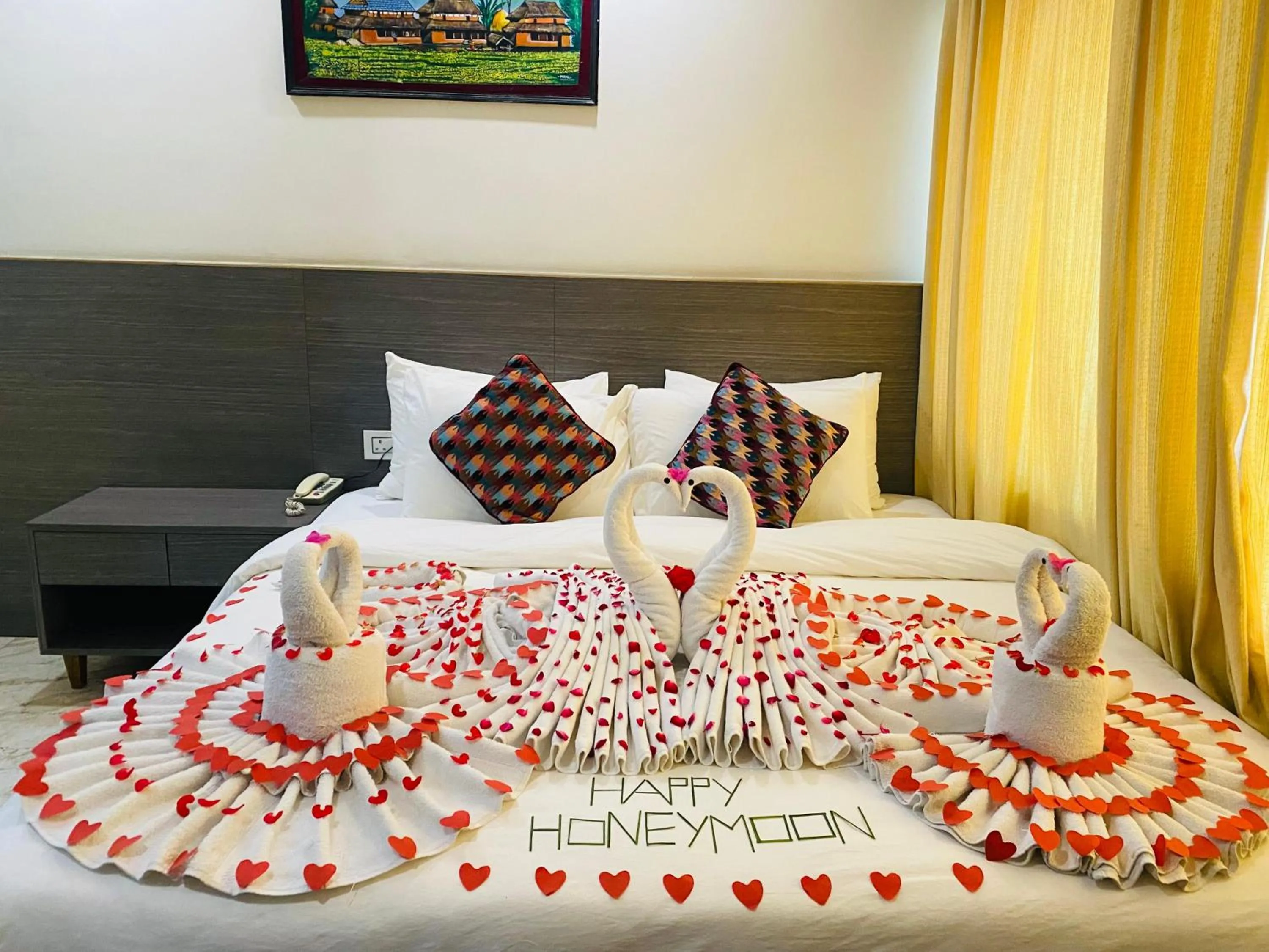 Property building, Bed in Siddhartha Riverside Resort, Chumlingtar