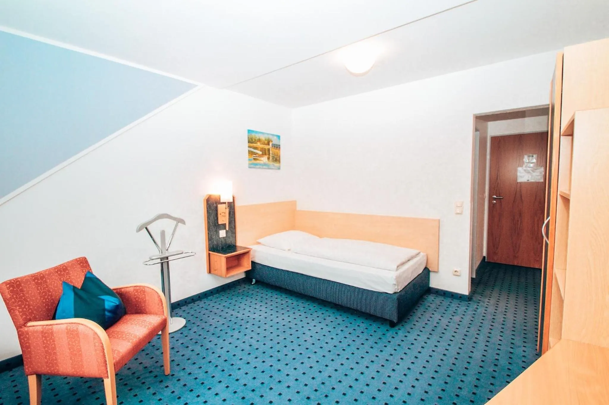 Bed in Hotel Schwertfirm