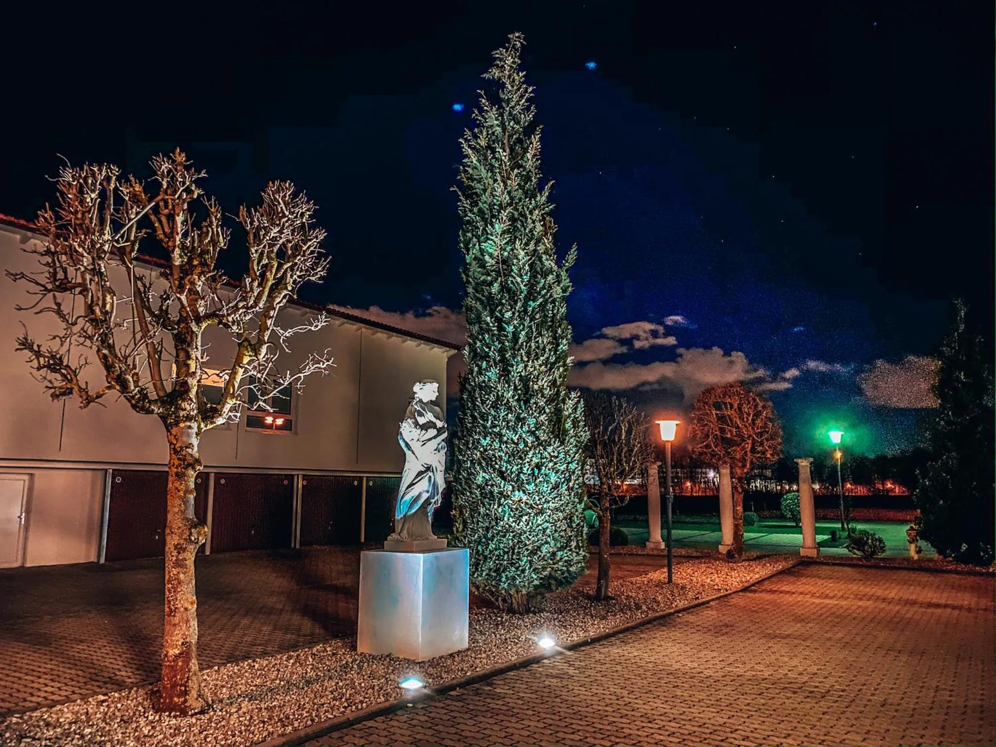 Patio in Hotel Schwertfirm