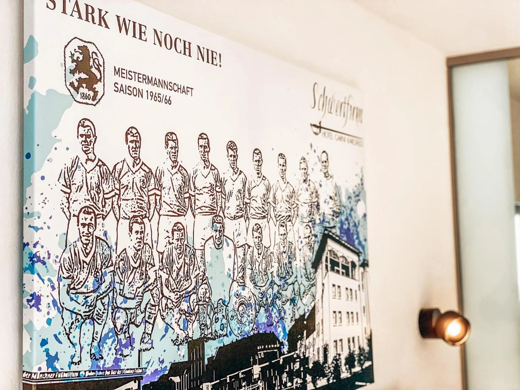 Decorative detail in Hotel Schwertfirm