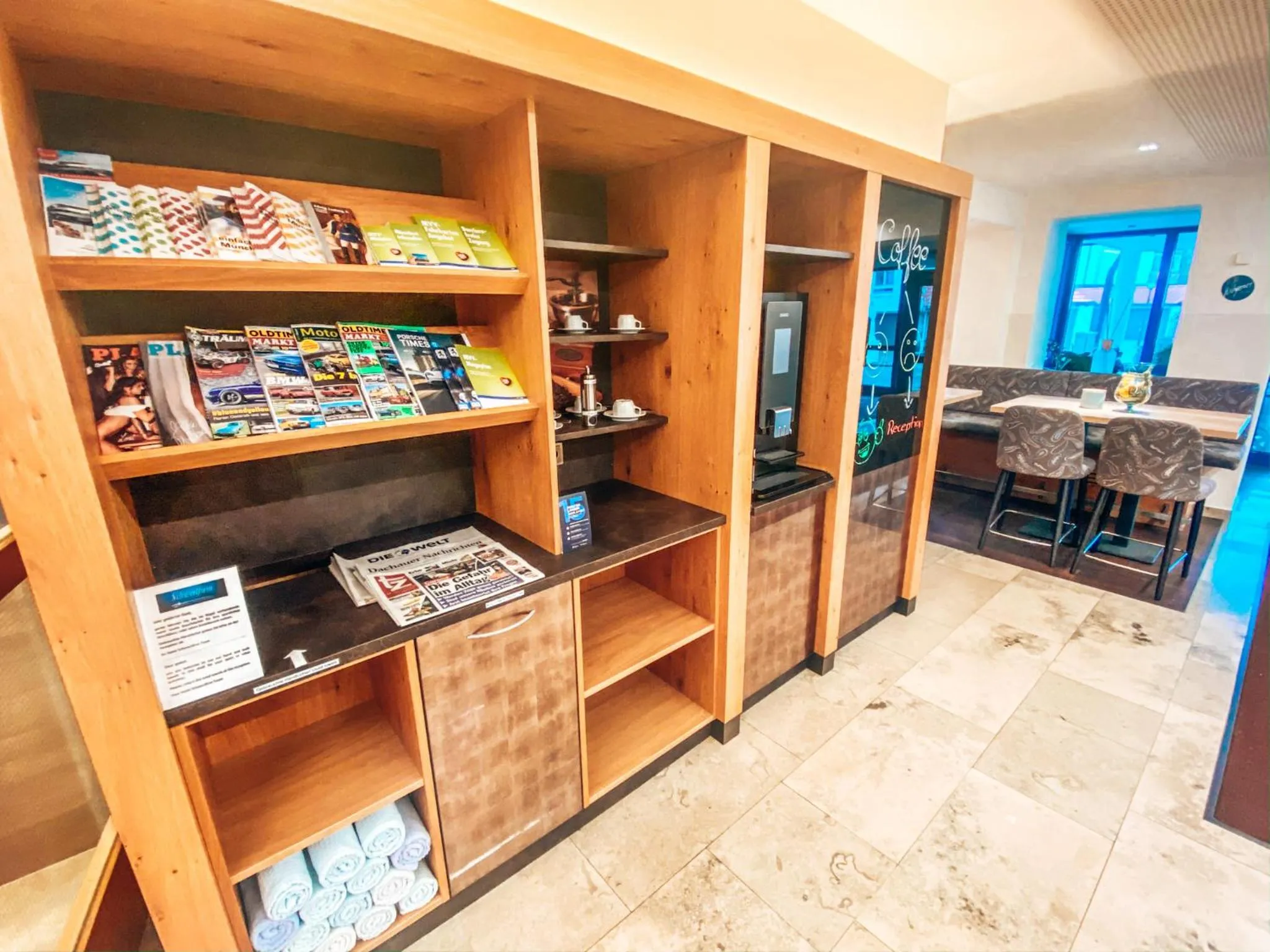 Lobby or reception in Hotel Schwertfirm