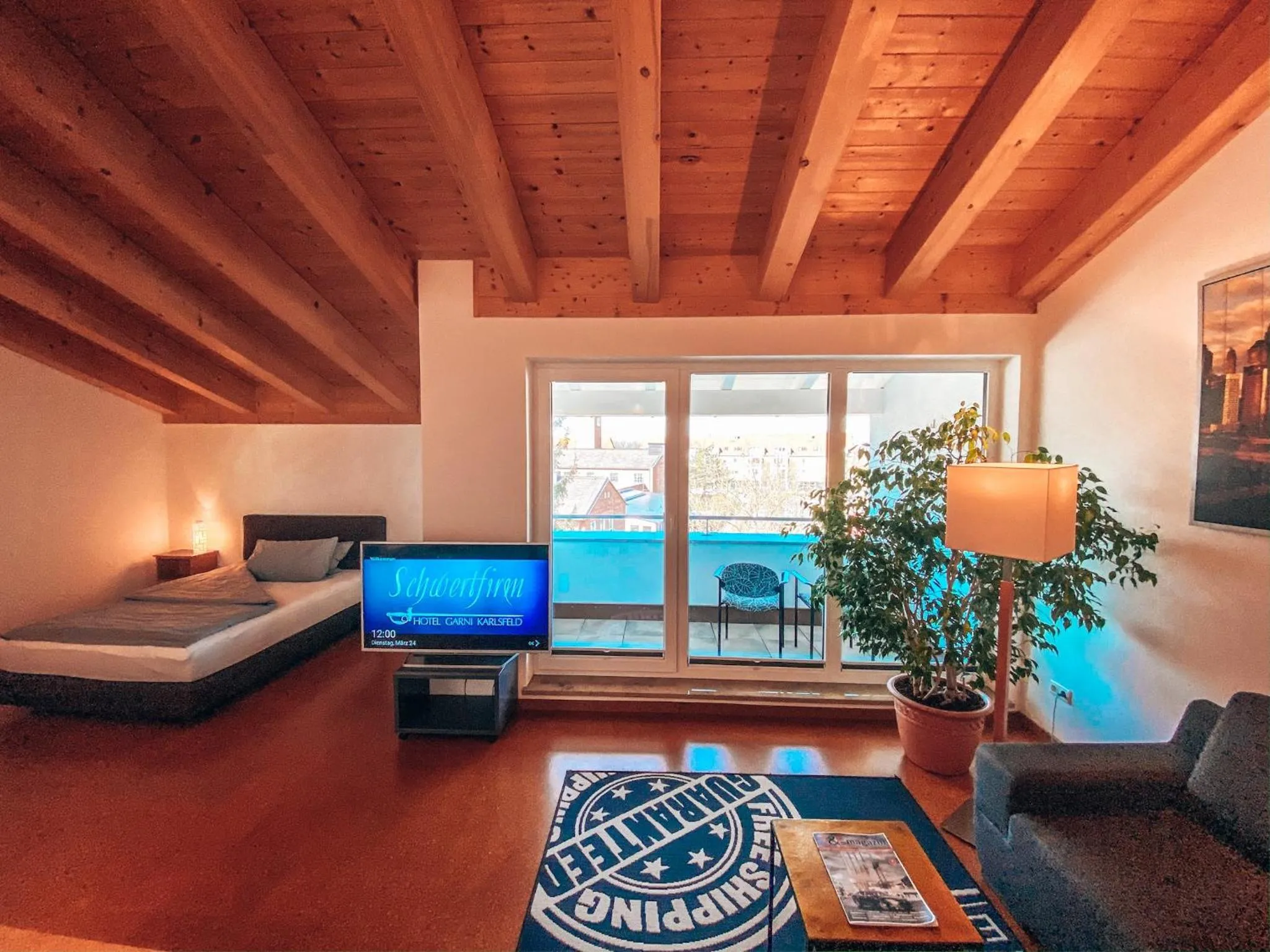 Living room in Hotel Schwertfirm