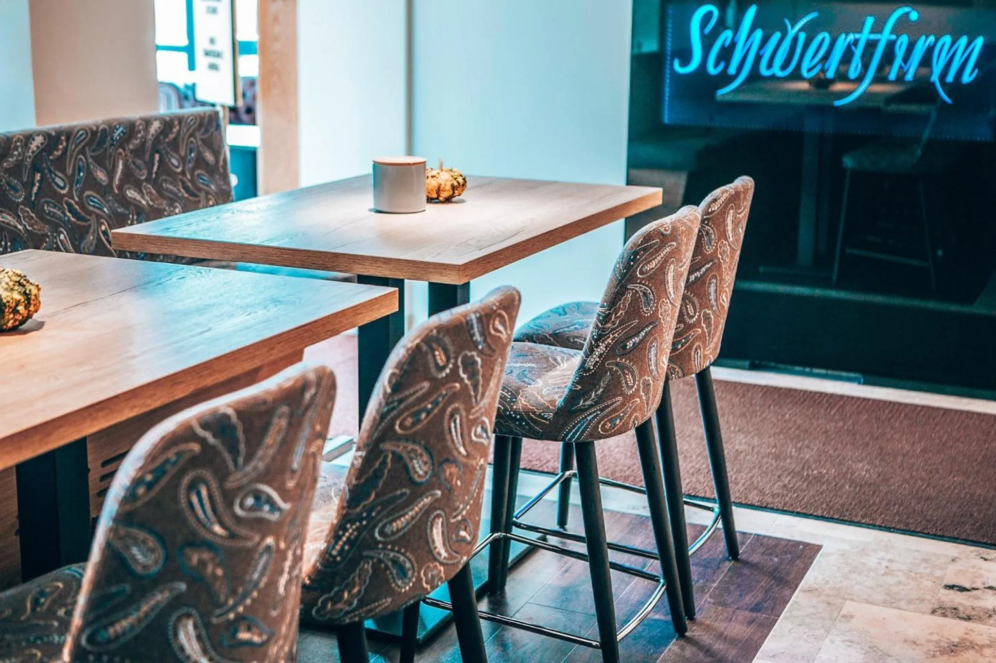 Lobby or reception in Hotel Schwertfirm