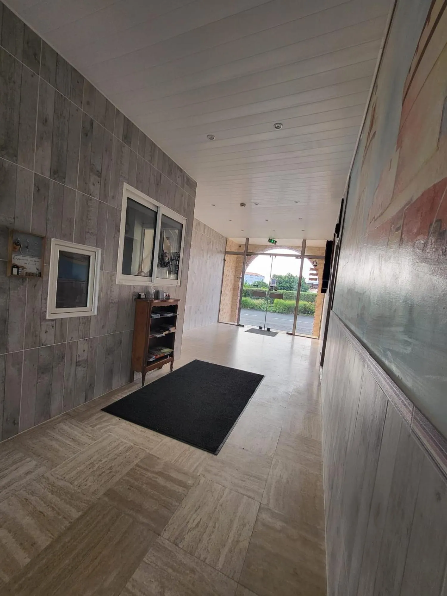 Lobby or reception in Hotel Les Rosiers