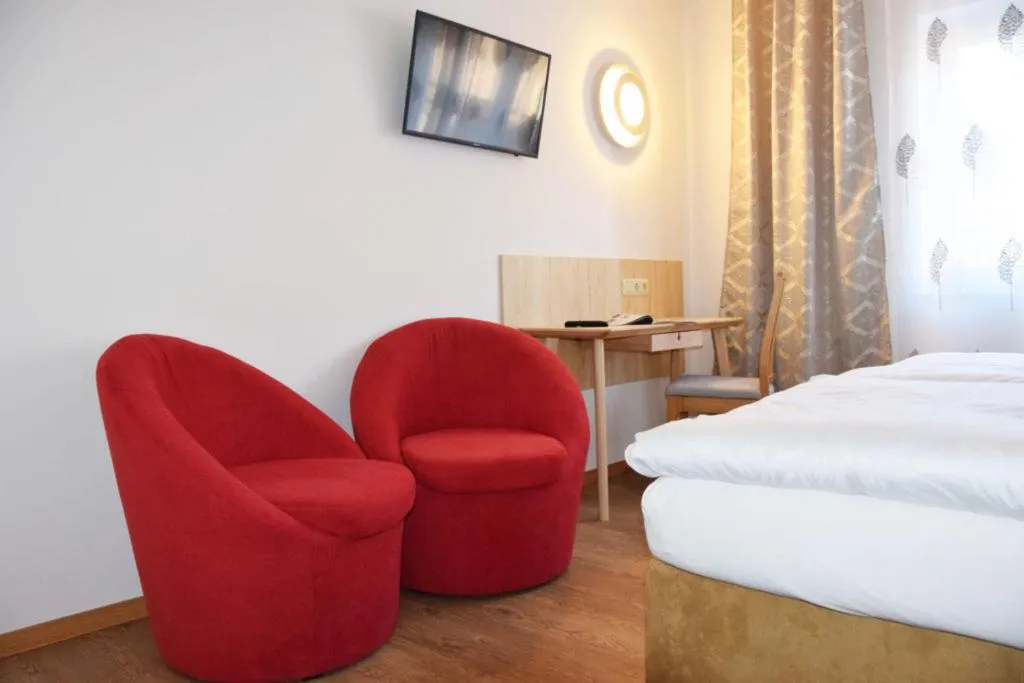 Bed in Das Falk Apartmenthaus