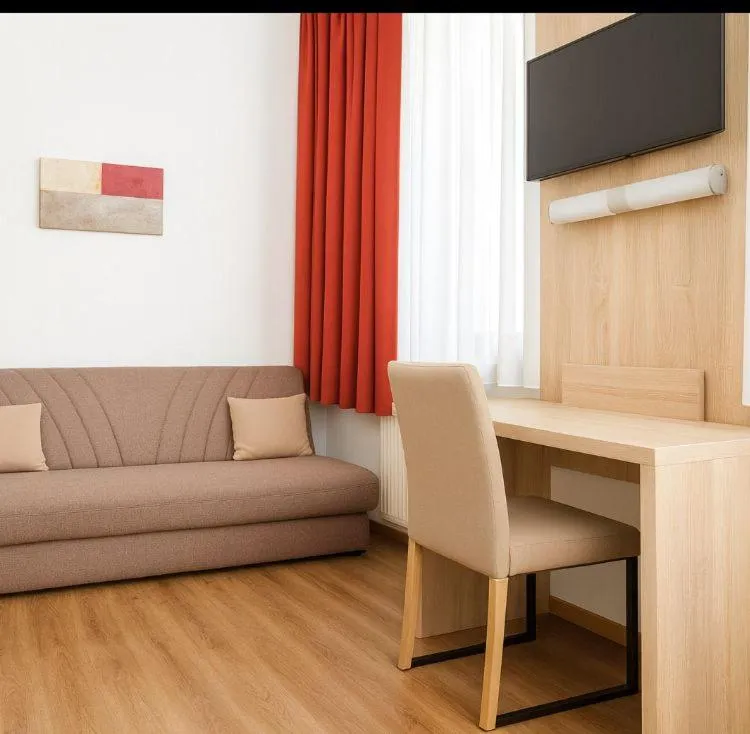 Seating area in Das Falk Apartmenthaus