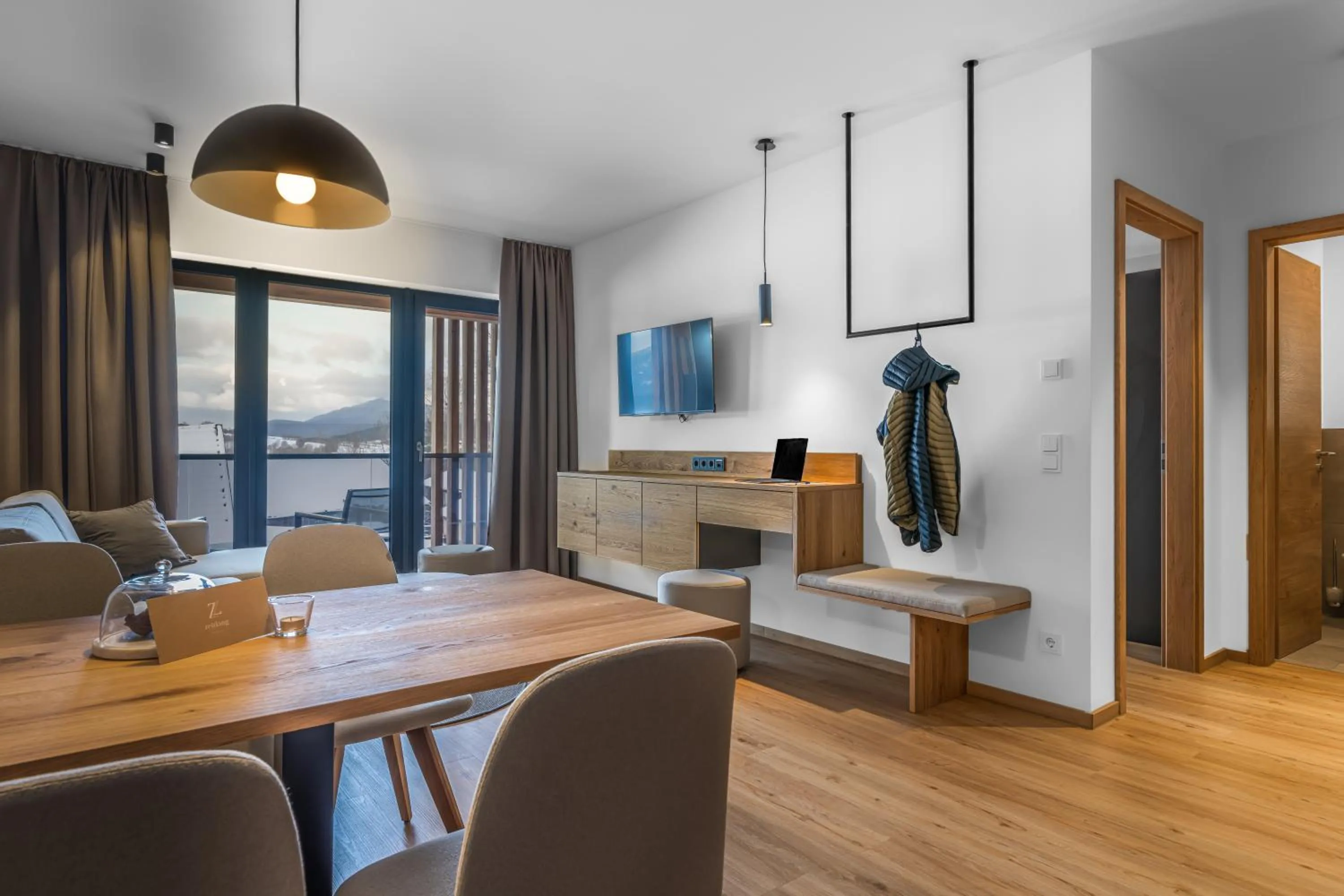 Living room in zeitlang by Rösslwirt