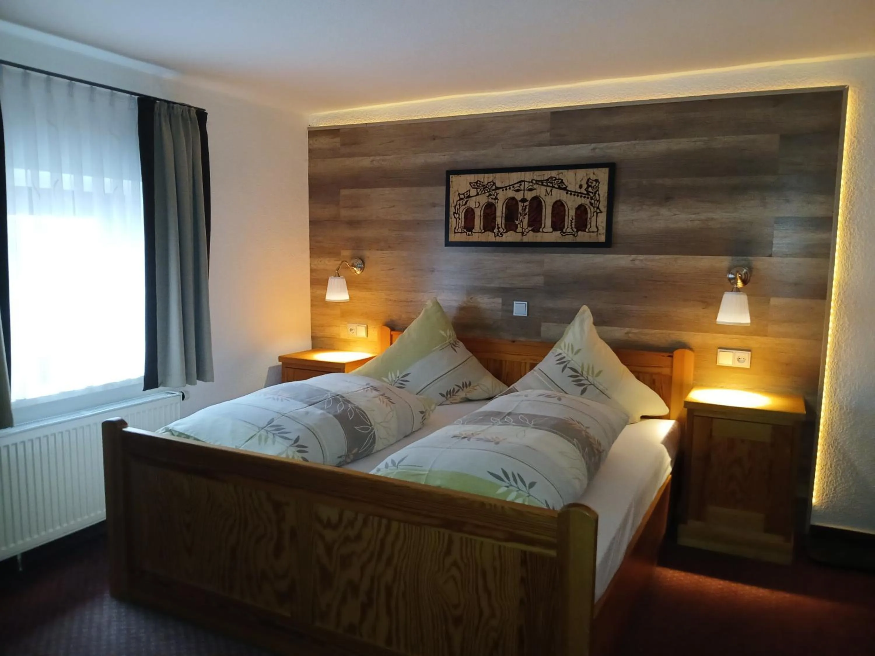 Bed in Hotel Jägerhalle