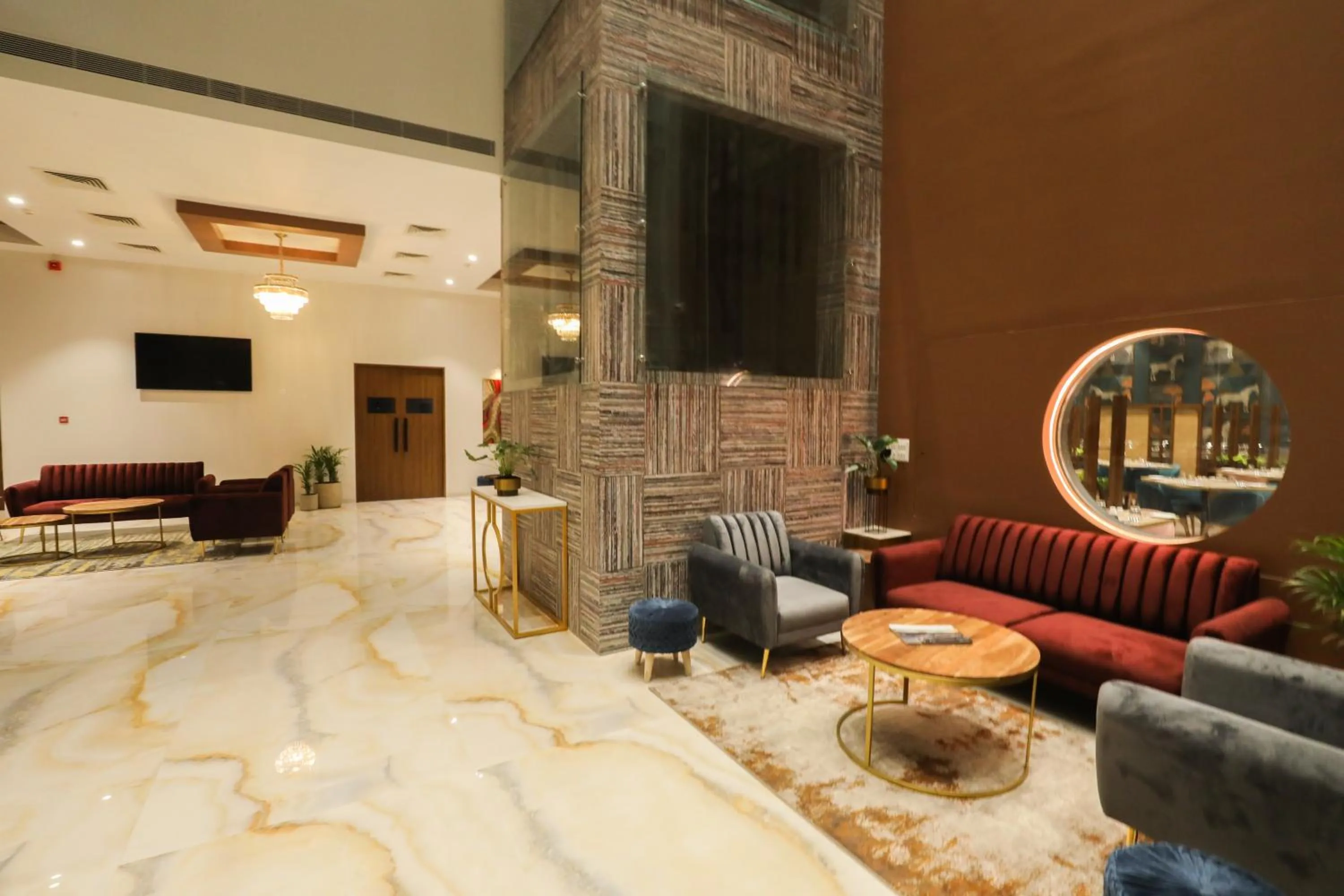 Lobby or reception in Spree Hotel Aurangabad