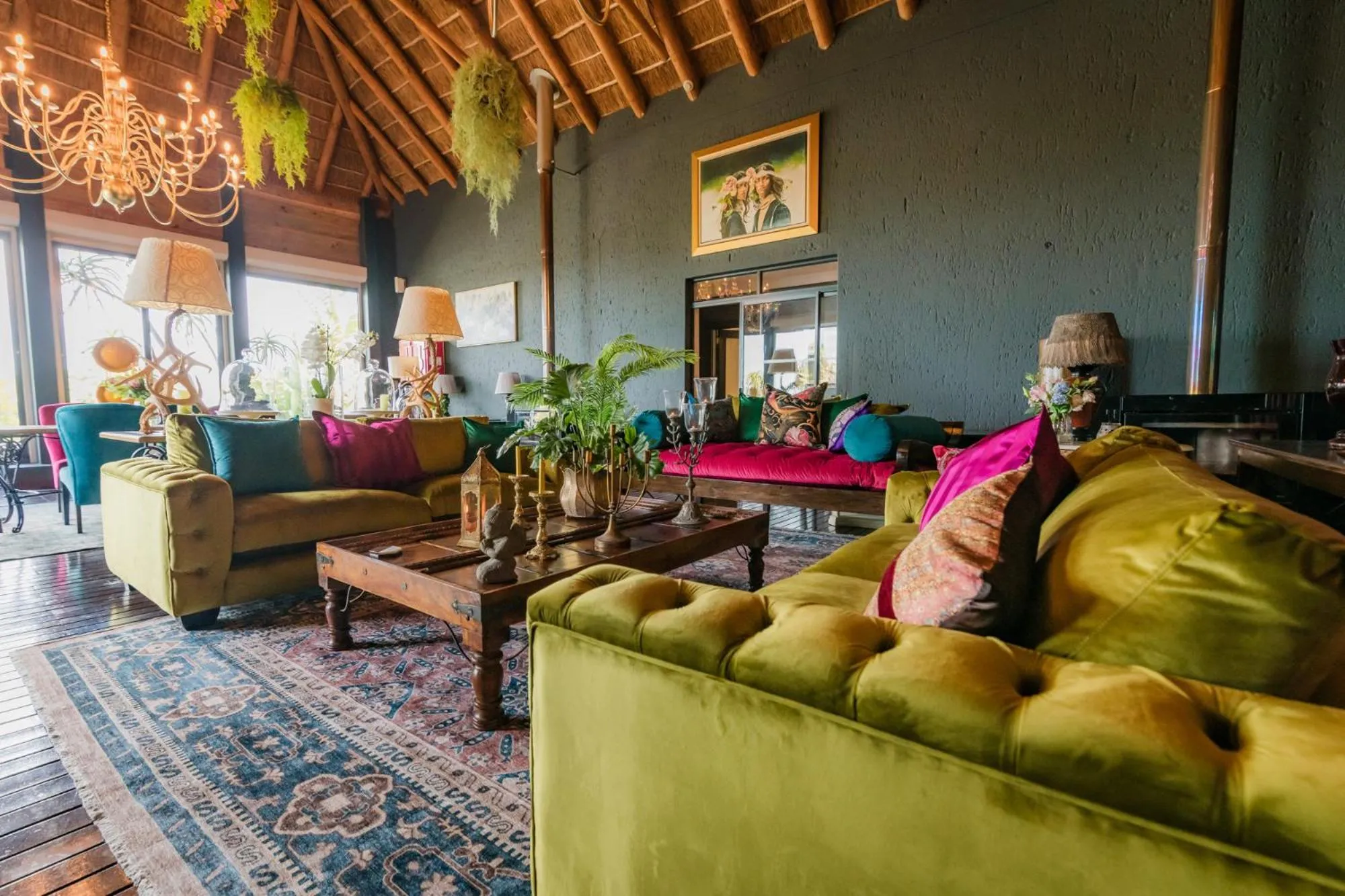 Living room in SW1 Lodge