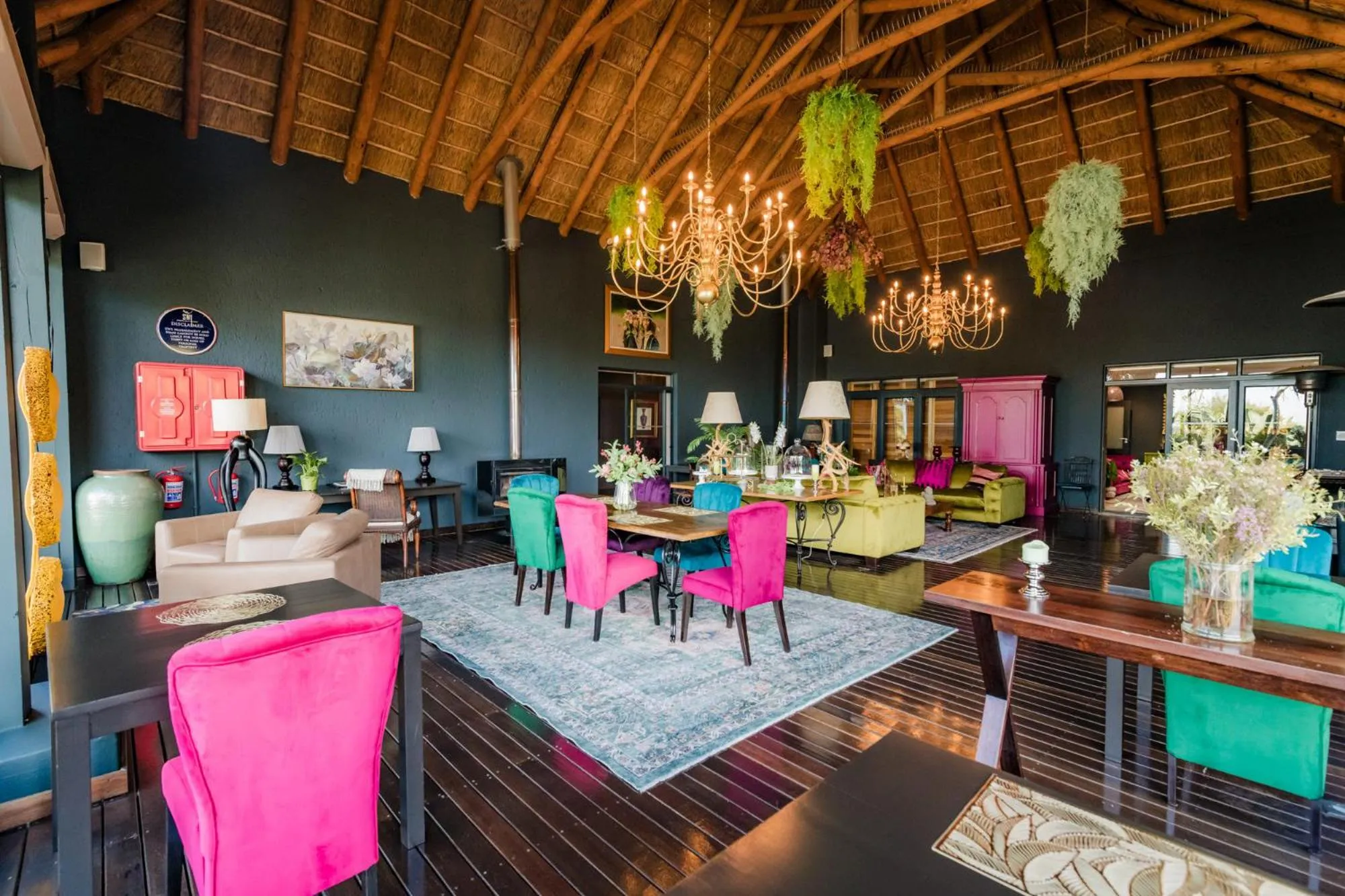 Living room in SW1 Lodge