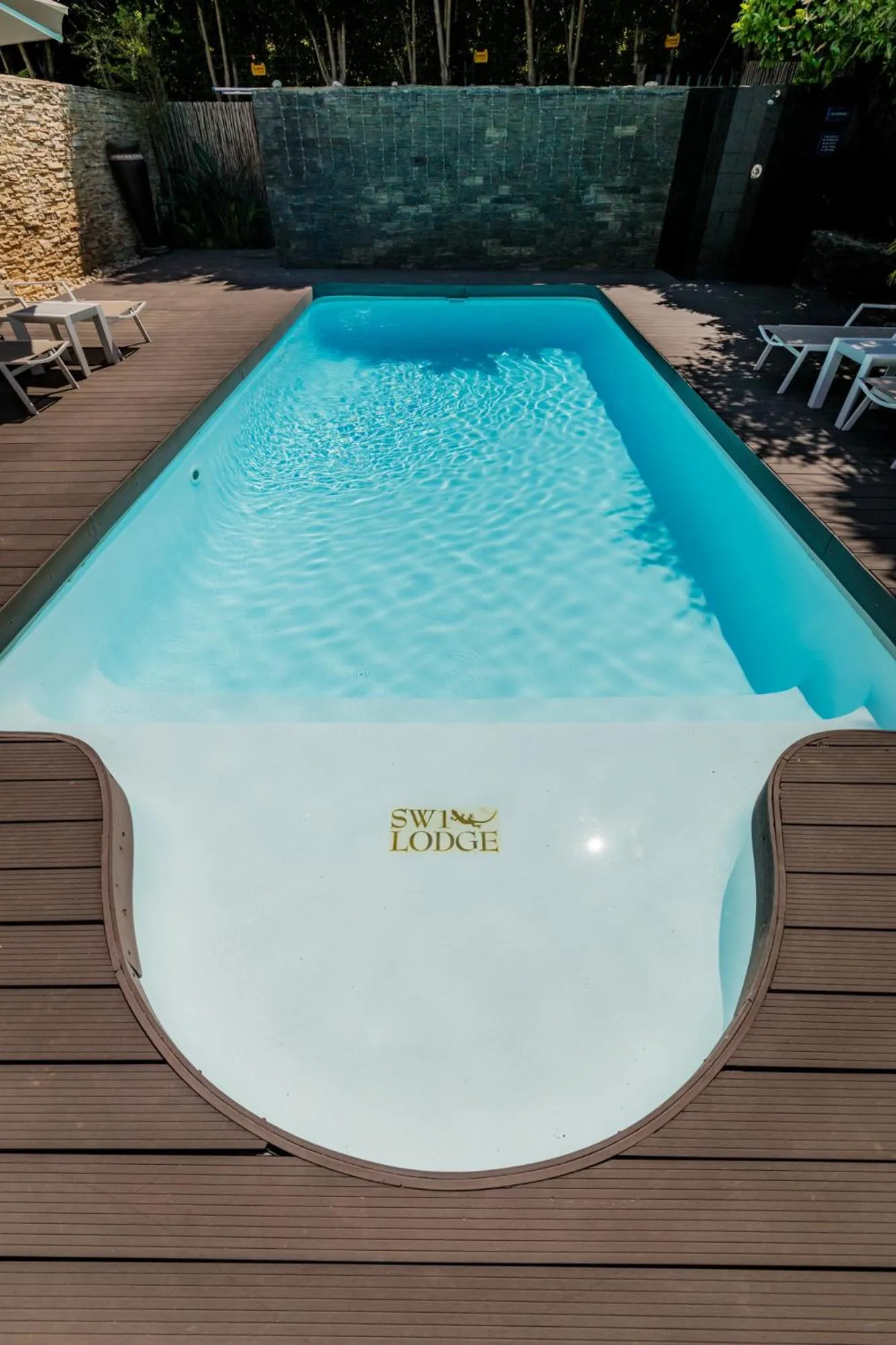 Swimming pool in SW1 Lodge