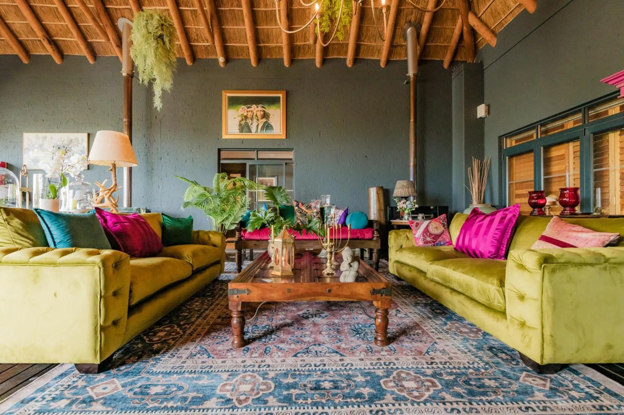 Living room in SW1 Lodge