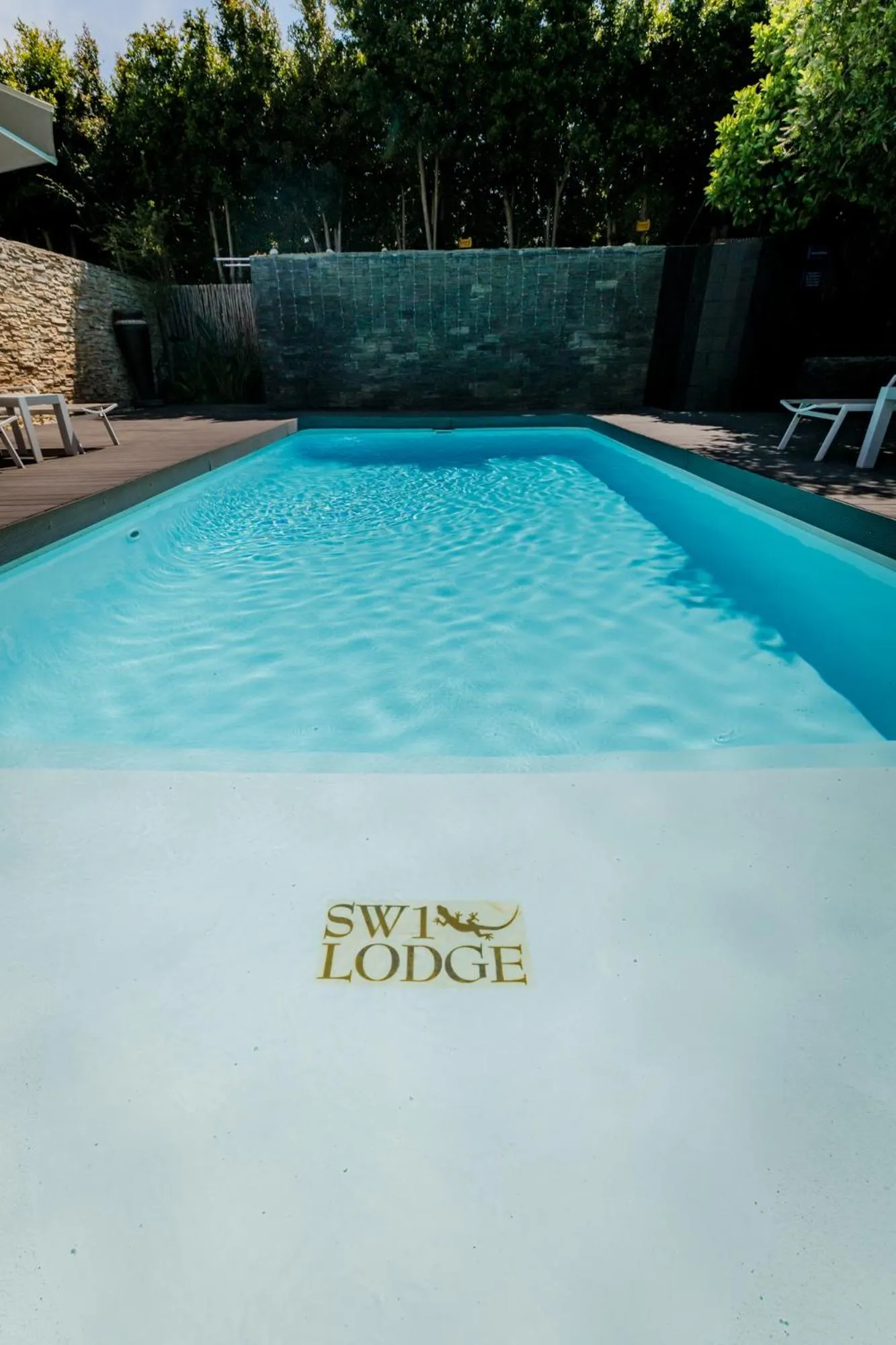 Swimming pool in SW1 Lodge