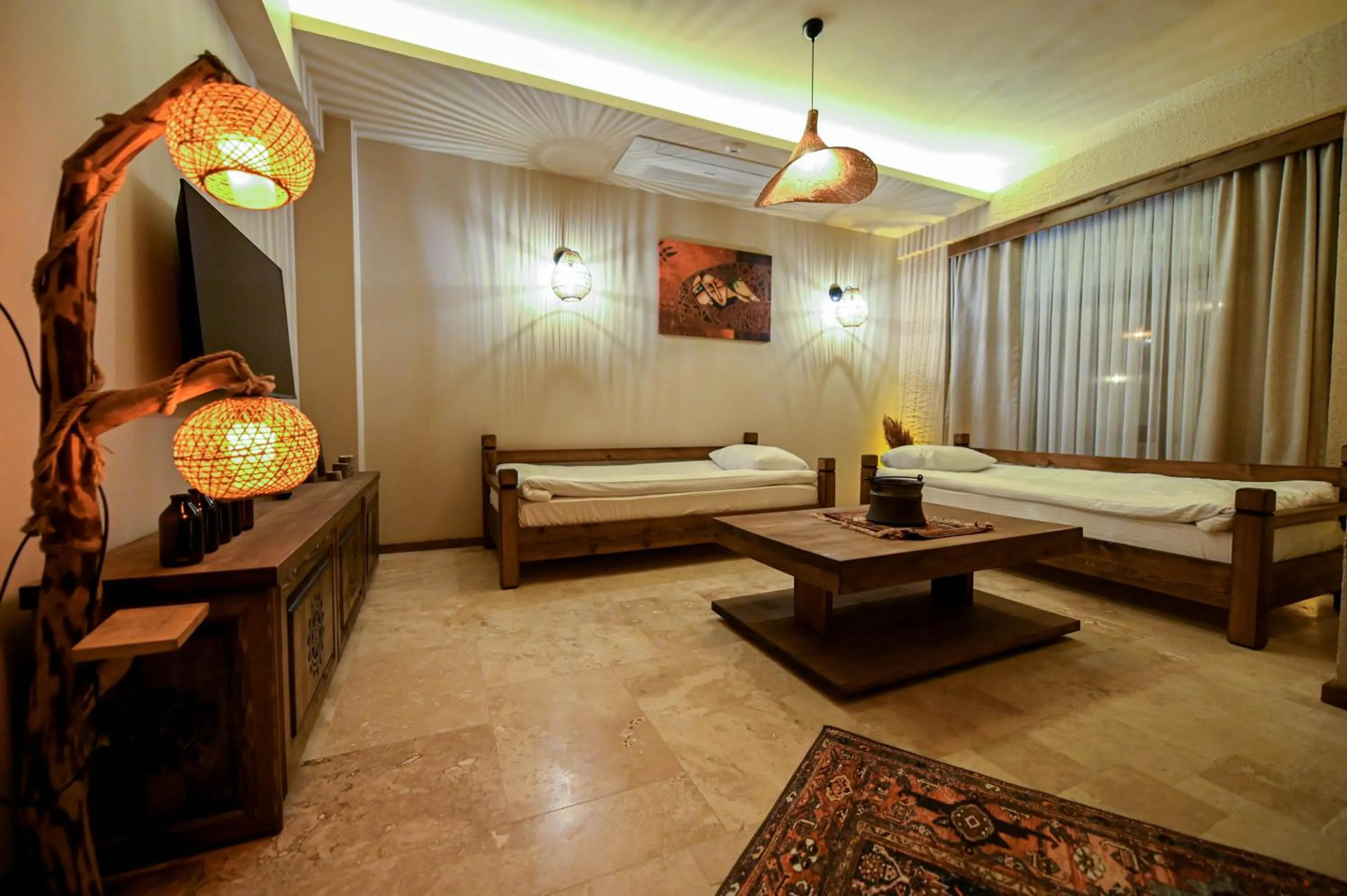 Living room, Bed in Louis Cappadocia