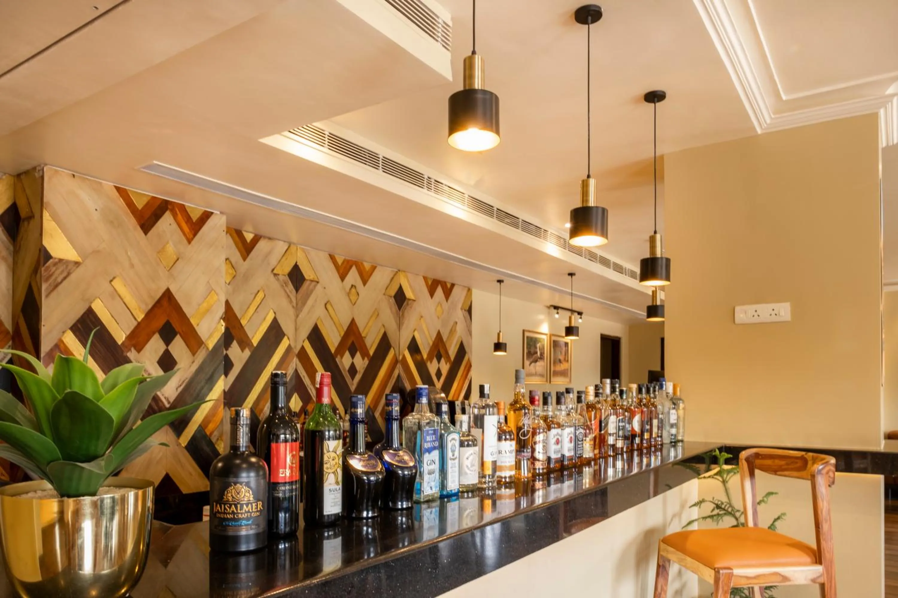 Lounge or bar in Rupal Residency