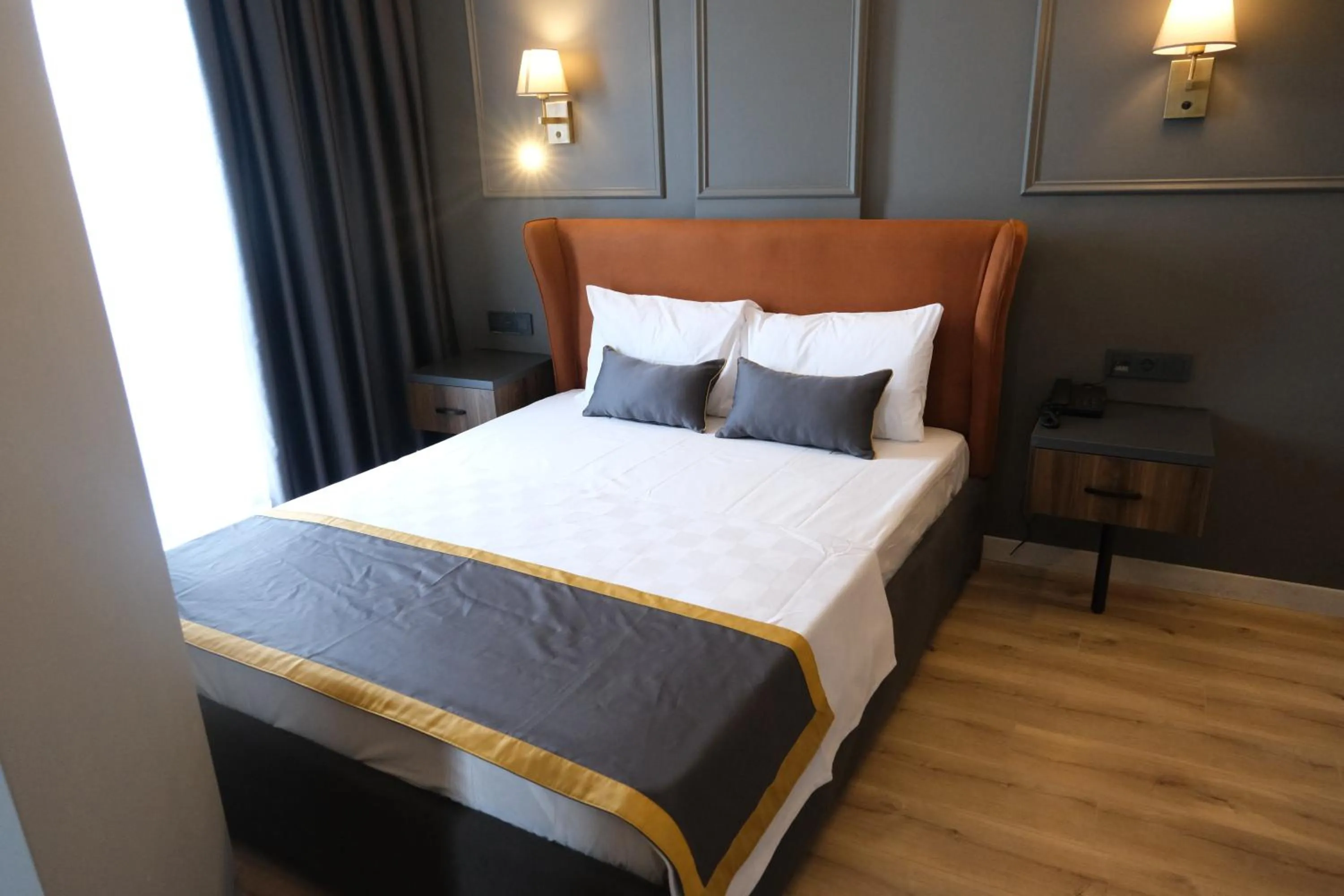 Bed in The Pearl Airport Hotel