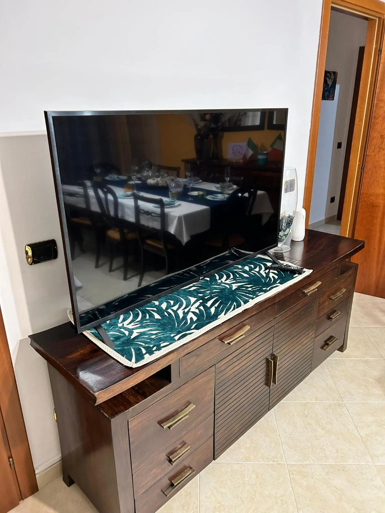 Communal lounge/ TV room in La Dimora di Livia