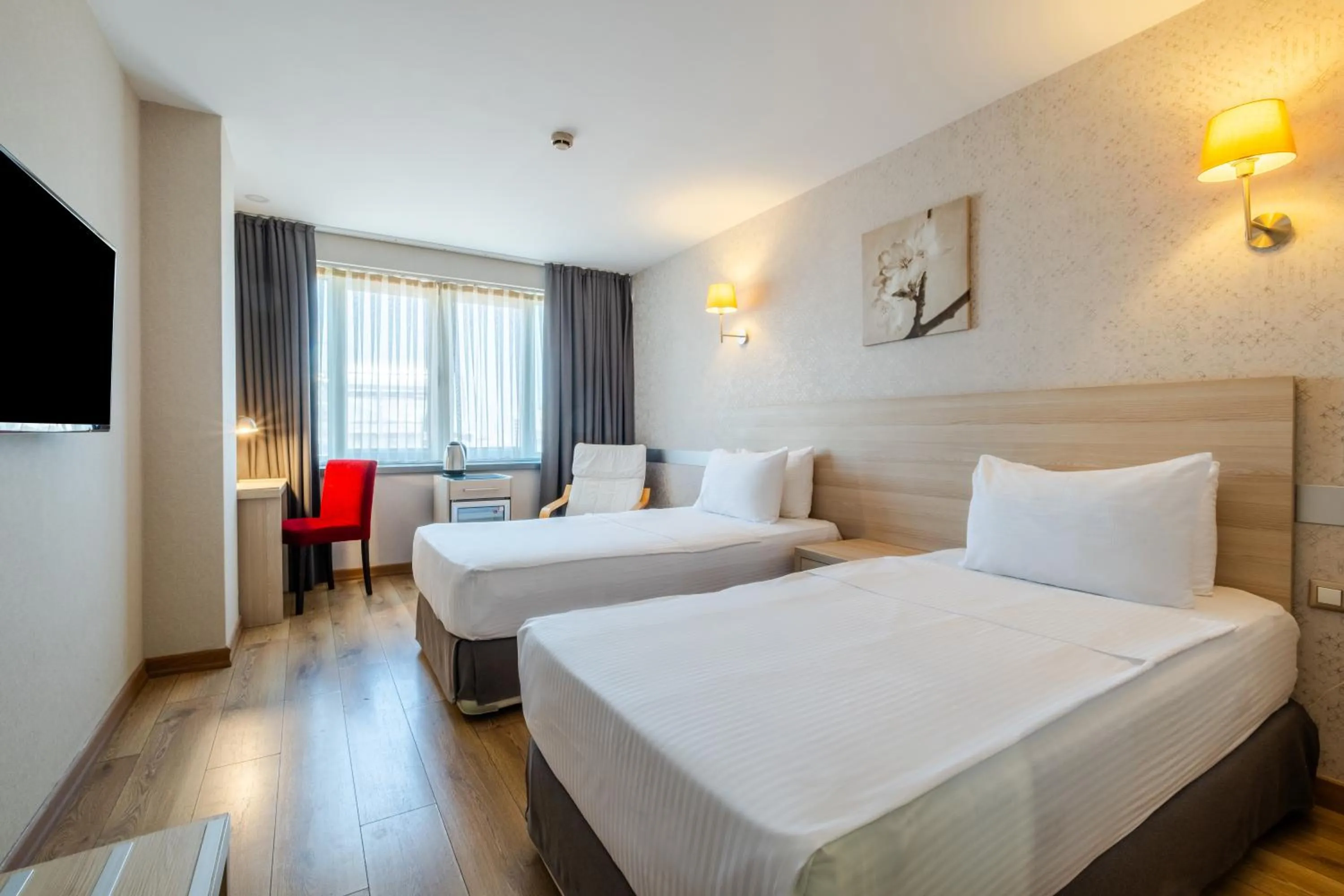 Bed in Ramada by Wyndham Ankara