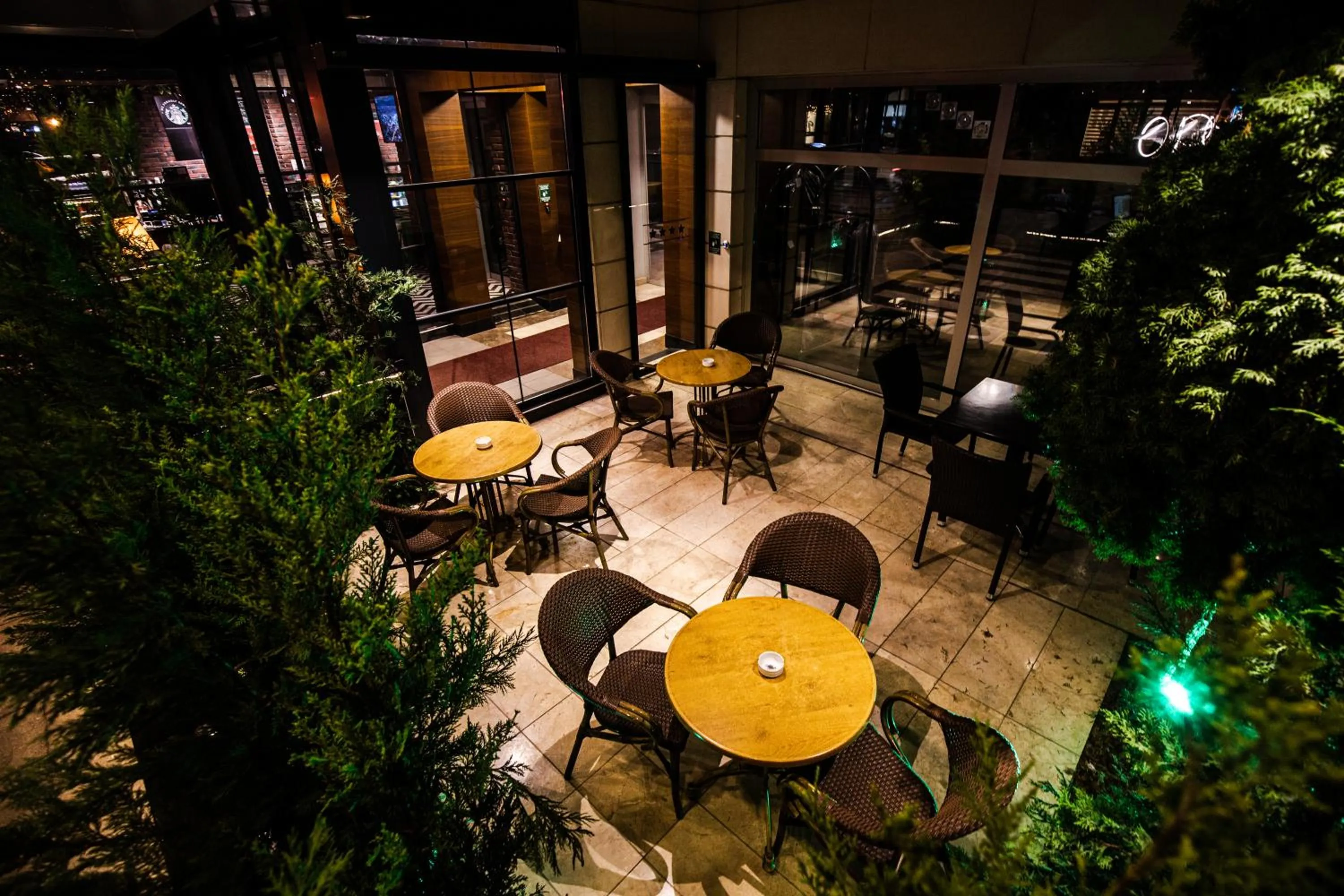 Garden in CK Farabi Hotel