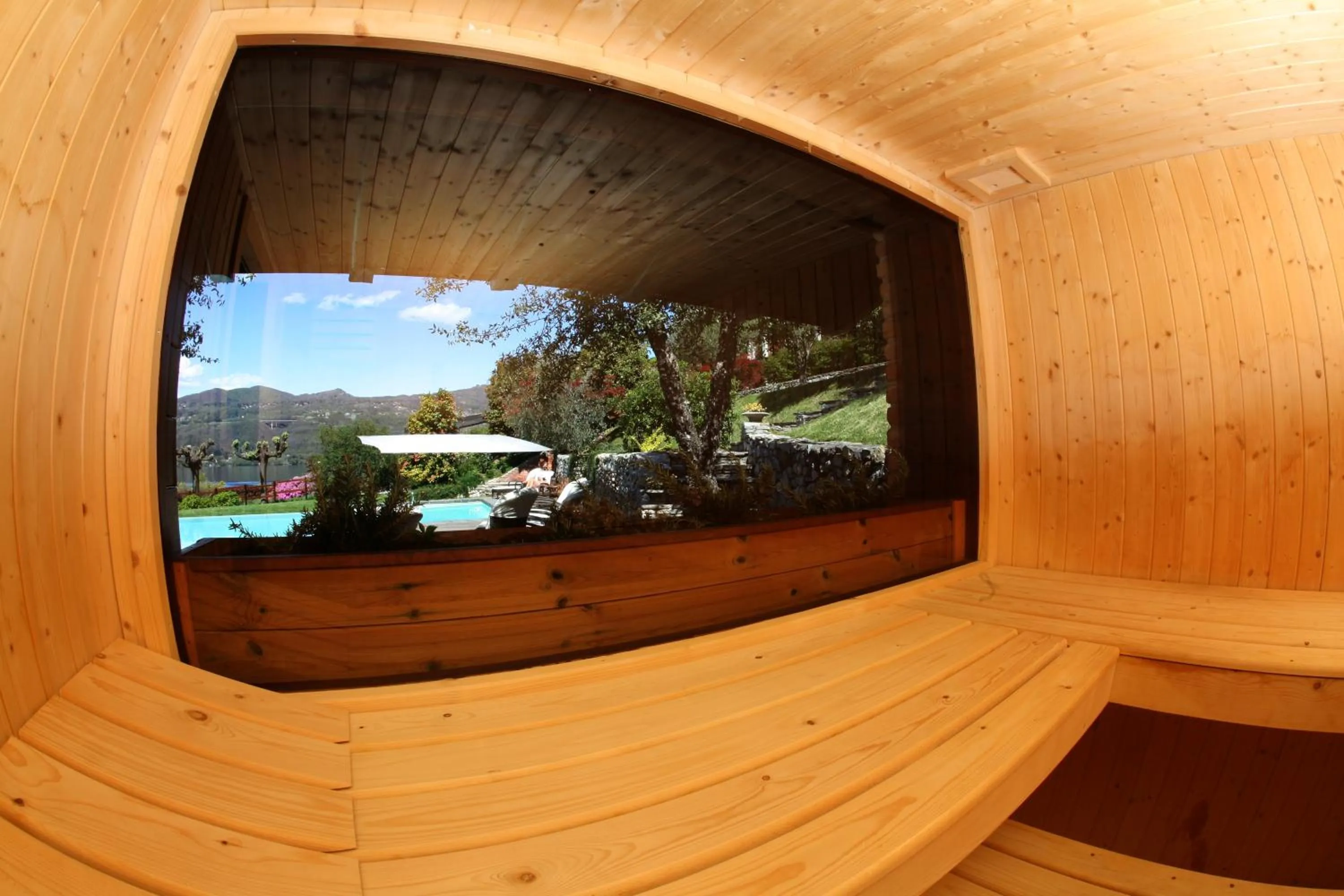 Sauna in Il Sole Di Ranco