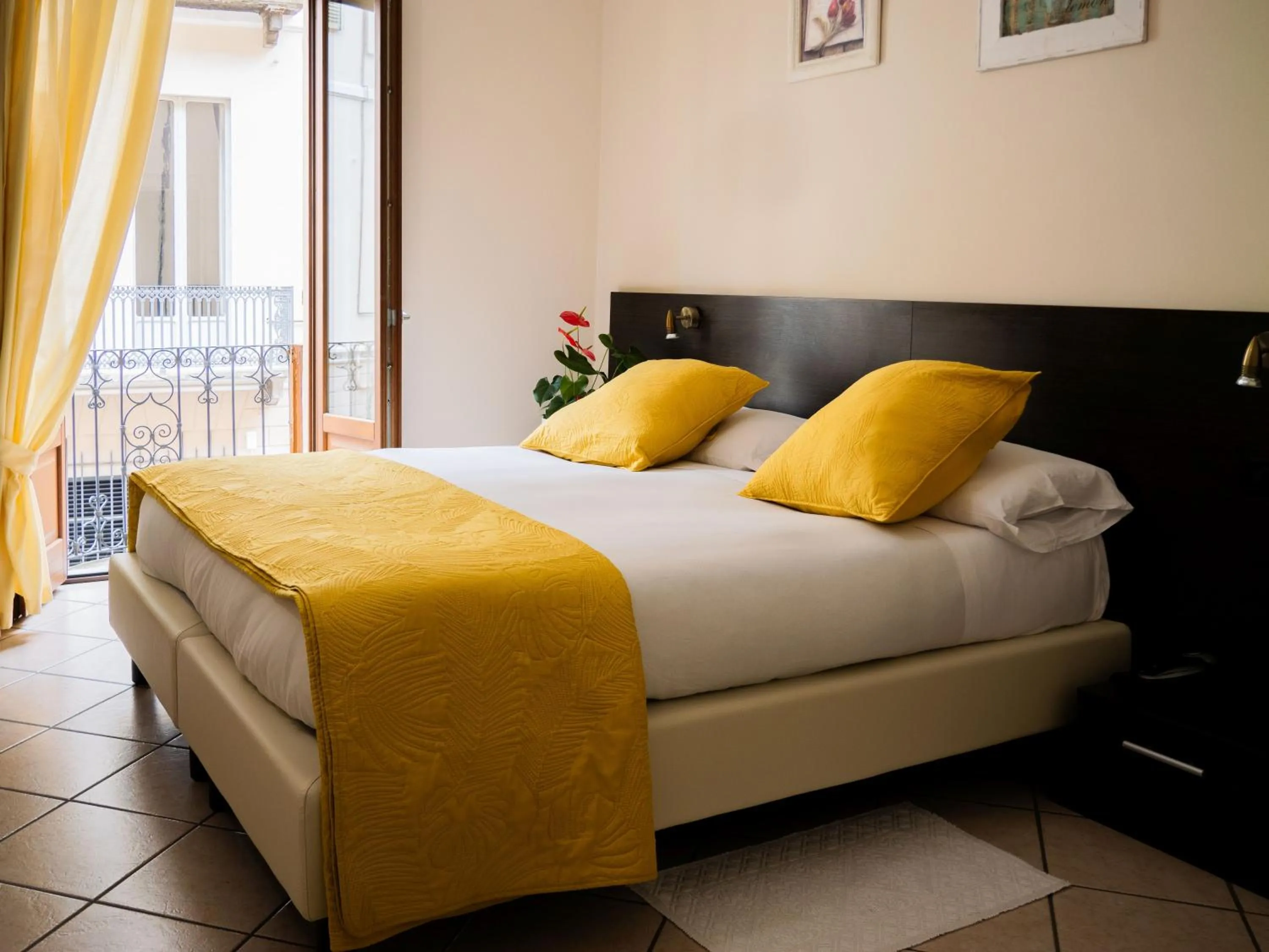 Bed in Hotel Ligure