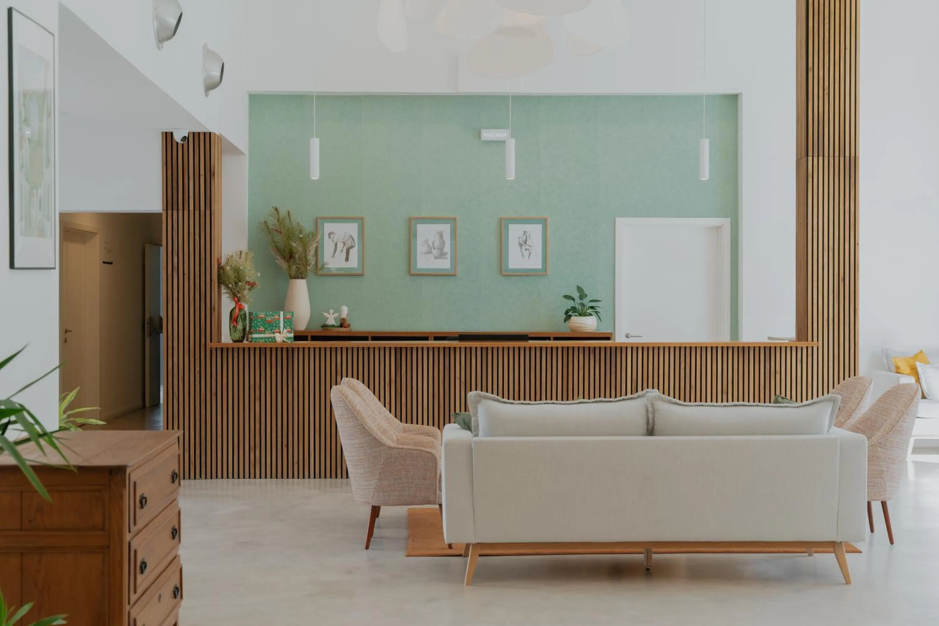 Lobby or reception in Serpa Hotel