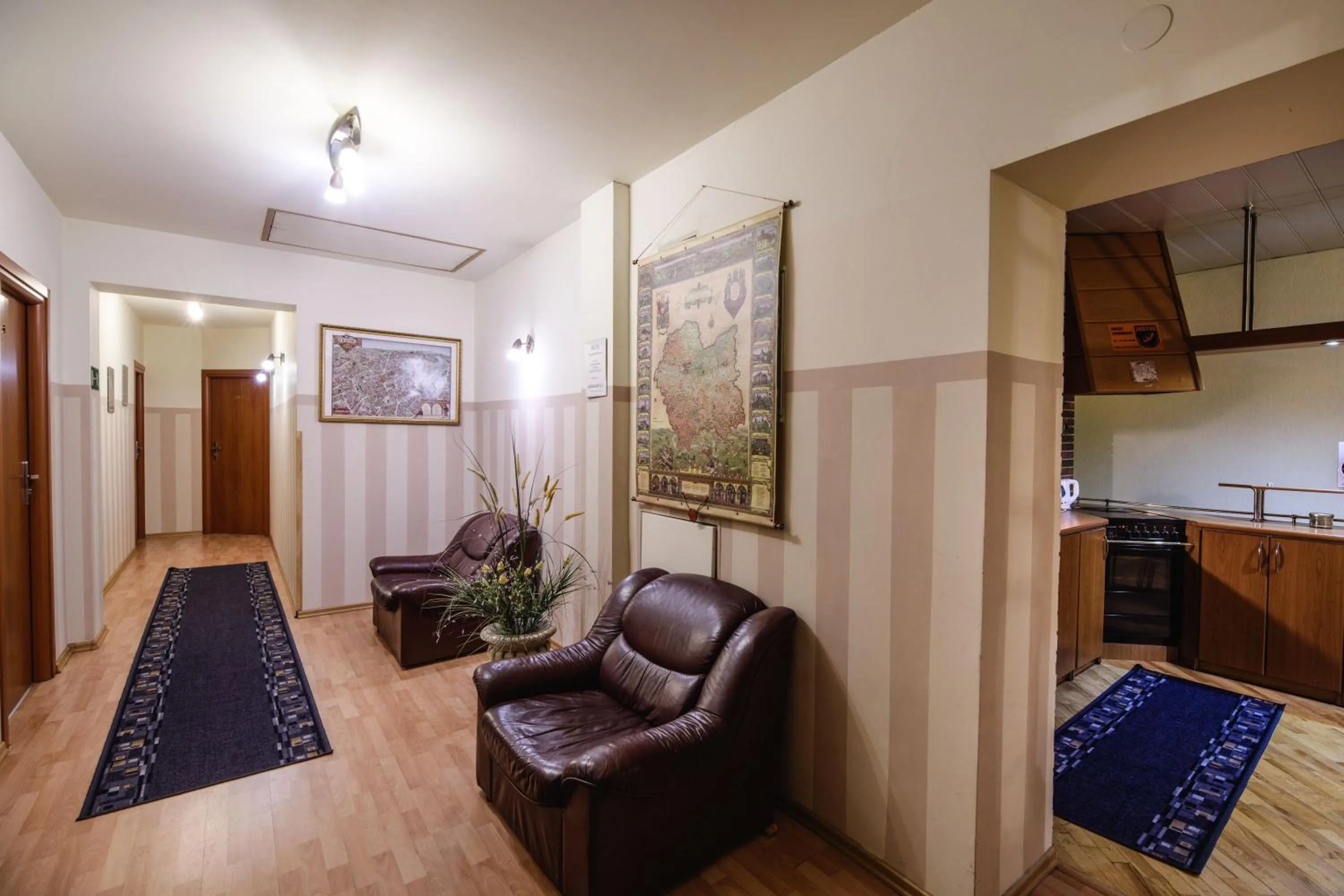 Living room in Golden Lion Guest Rooms Szewska 19