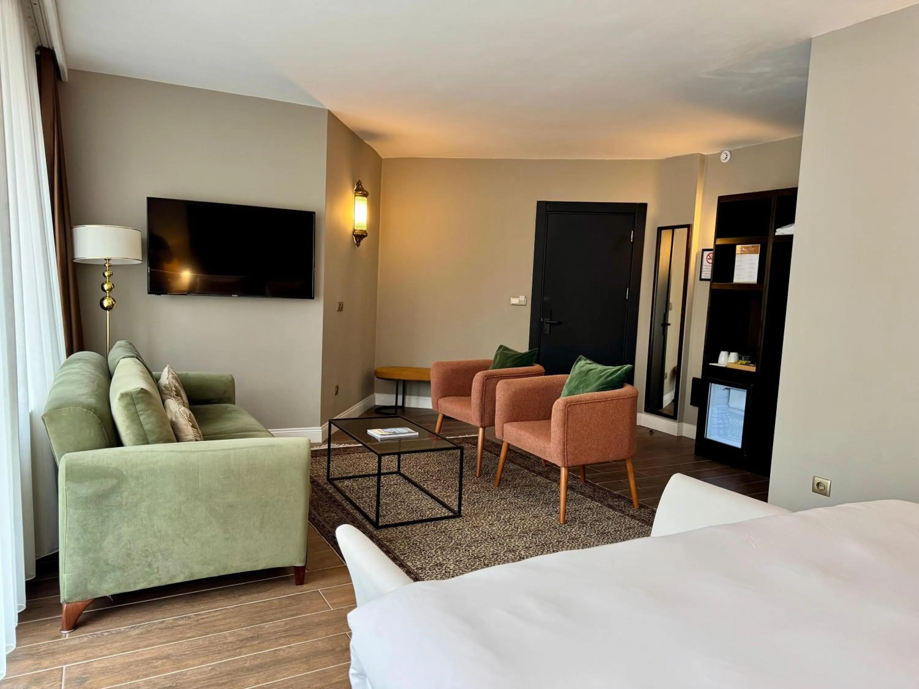 Bed in Osmanli Cappadocia Hotel