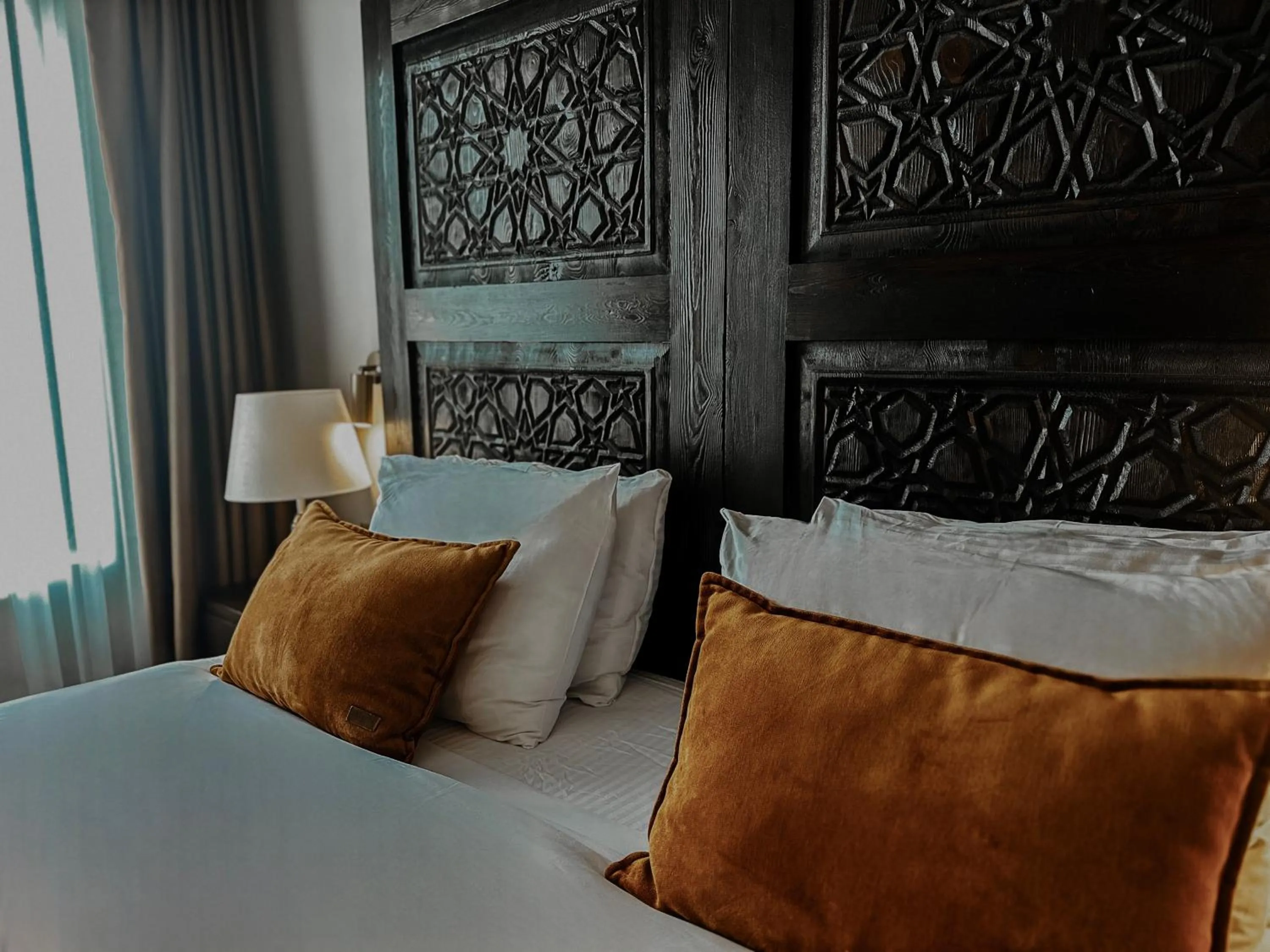 Bed in Osmanli Cappadocia Hotel