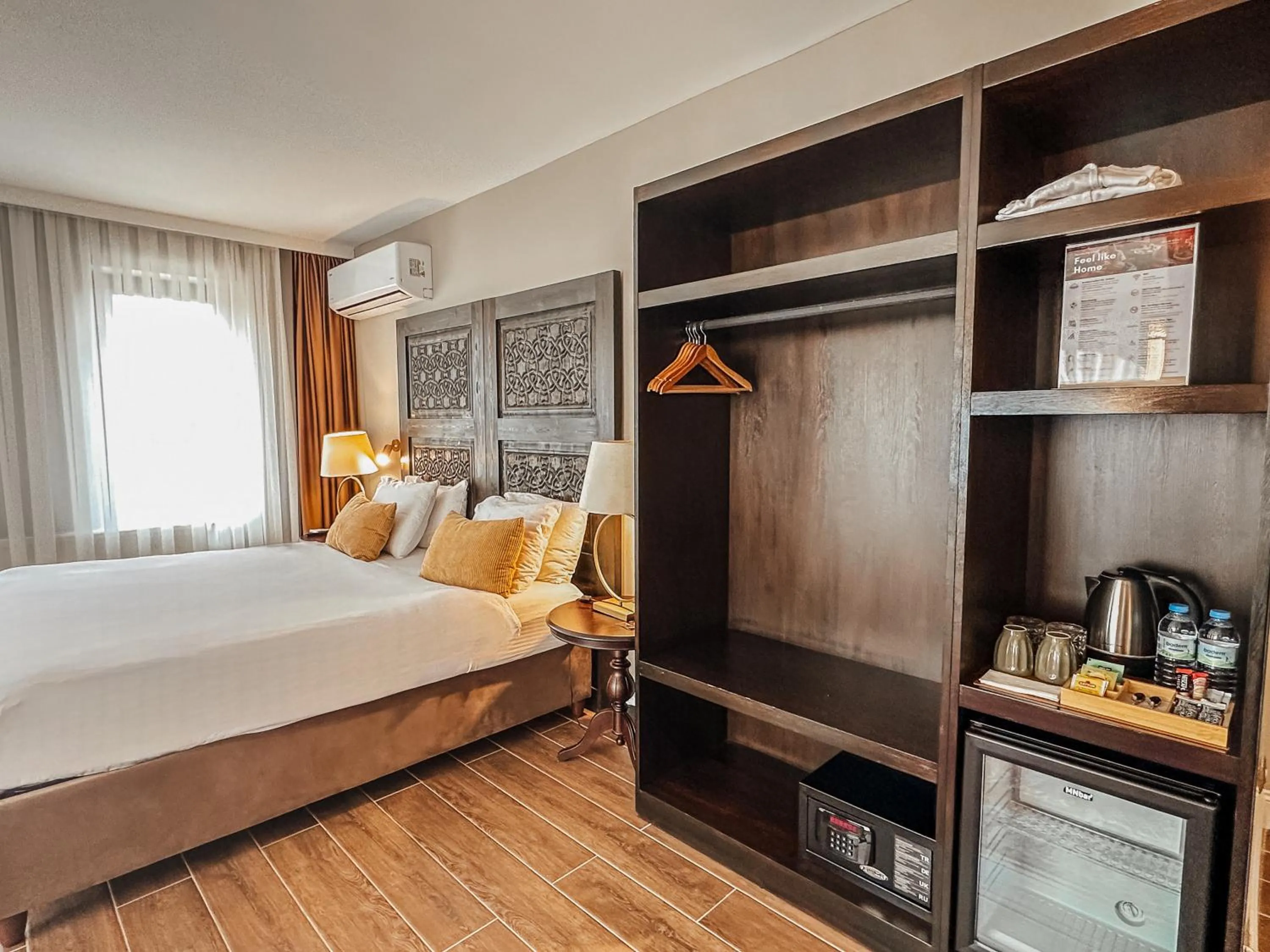 Bed in Osmanli Cappadocia Hotel