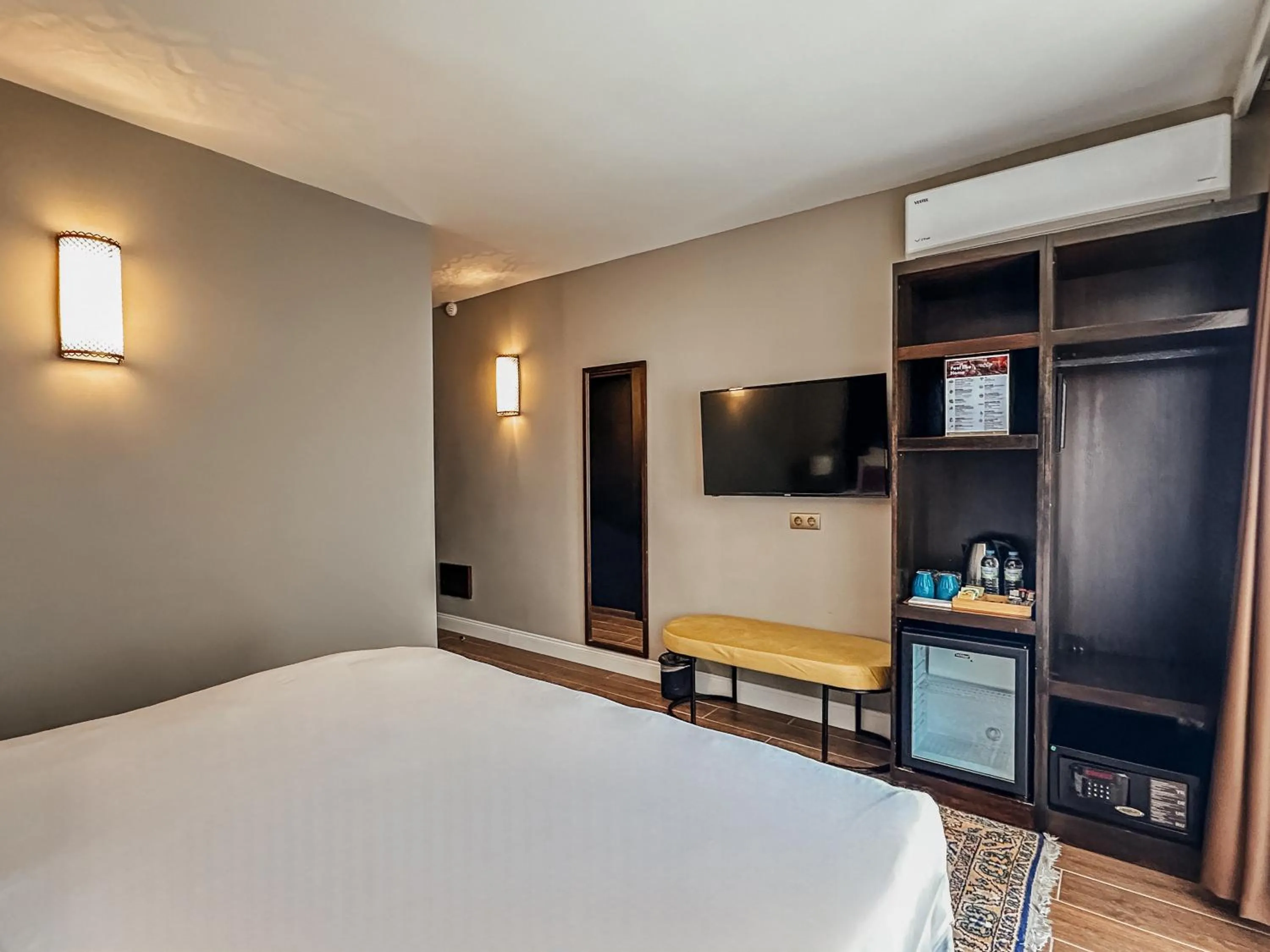 Bed in Osmanli Cappadocia Hotel