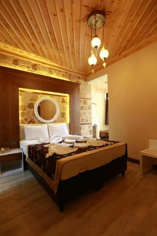 Bed in Bacchus Pension