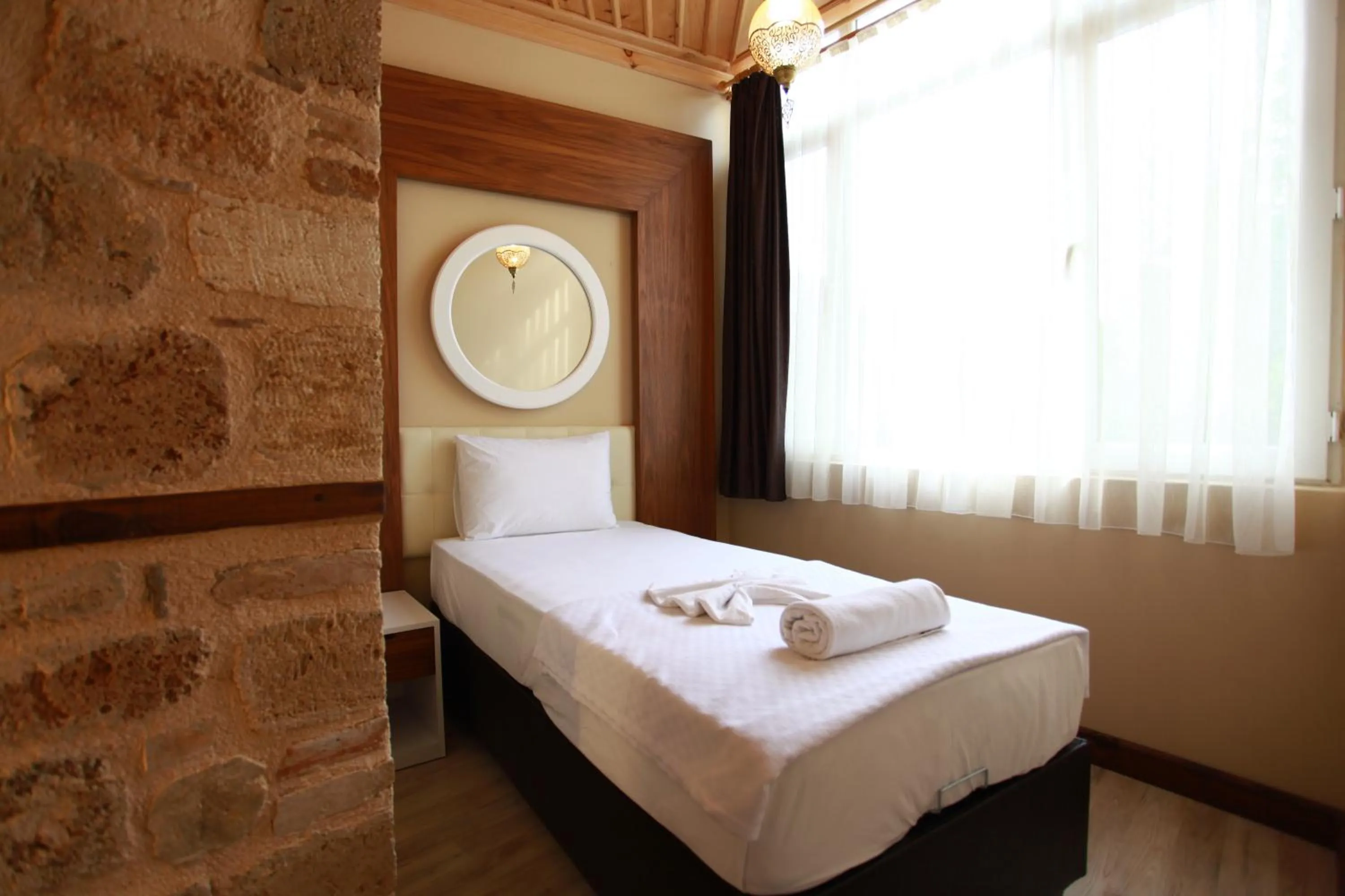 Bed in Bacchus Pension