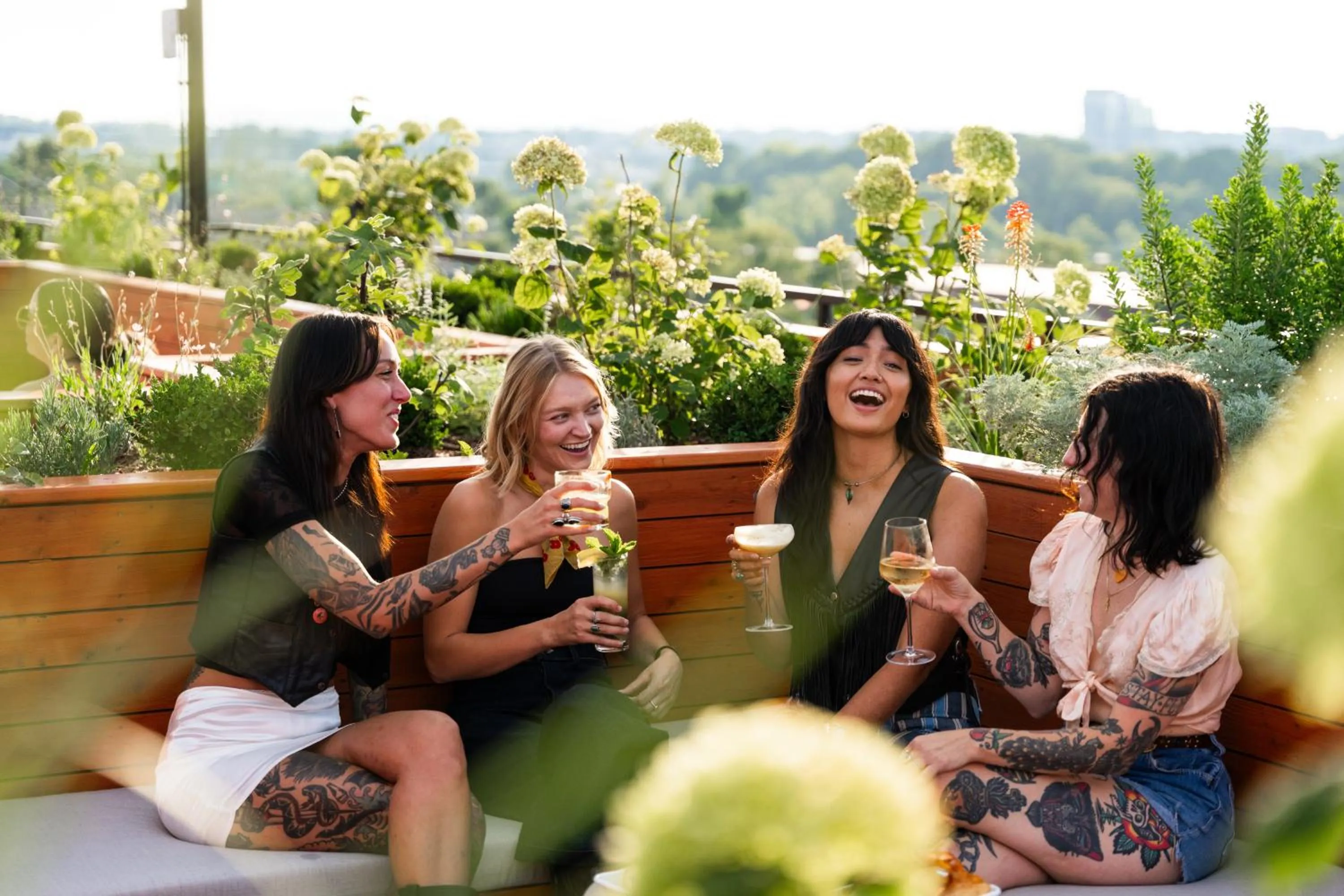 Lounge or bar in Waymore's Guest House