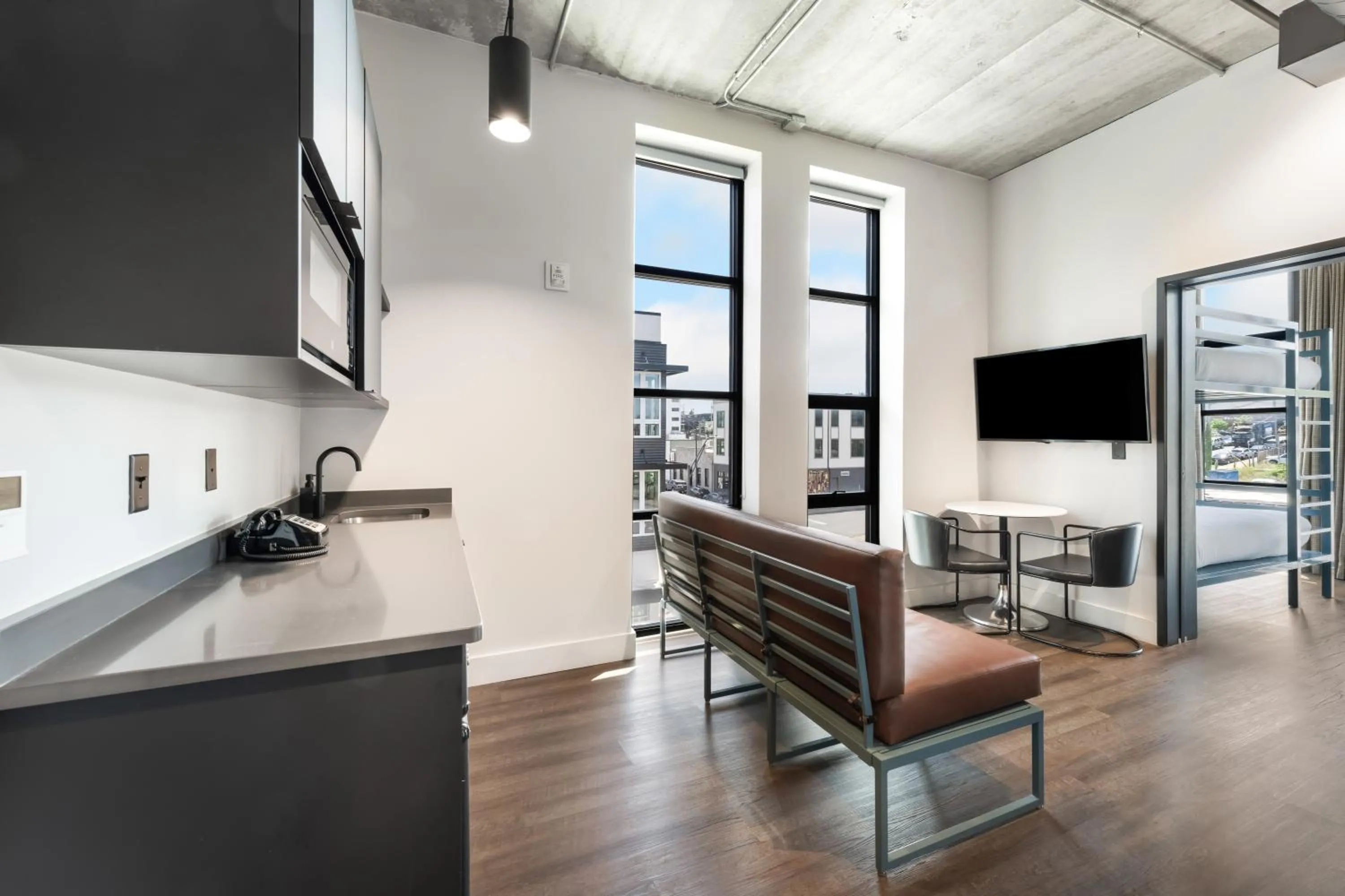 Kitchen or kitchenette in Waymore's Guest House