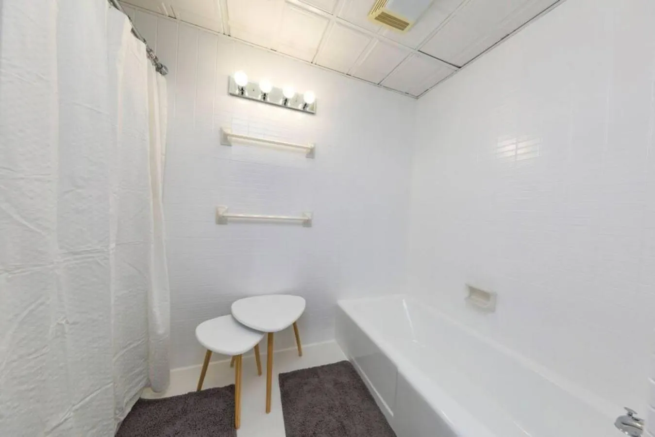 Bathroom in Music Row Retreat with Pool and Free Parking, Walk to Bars!