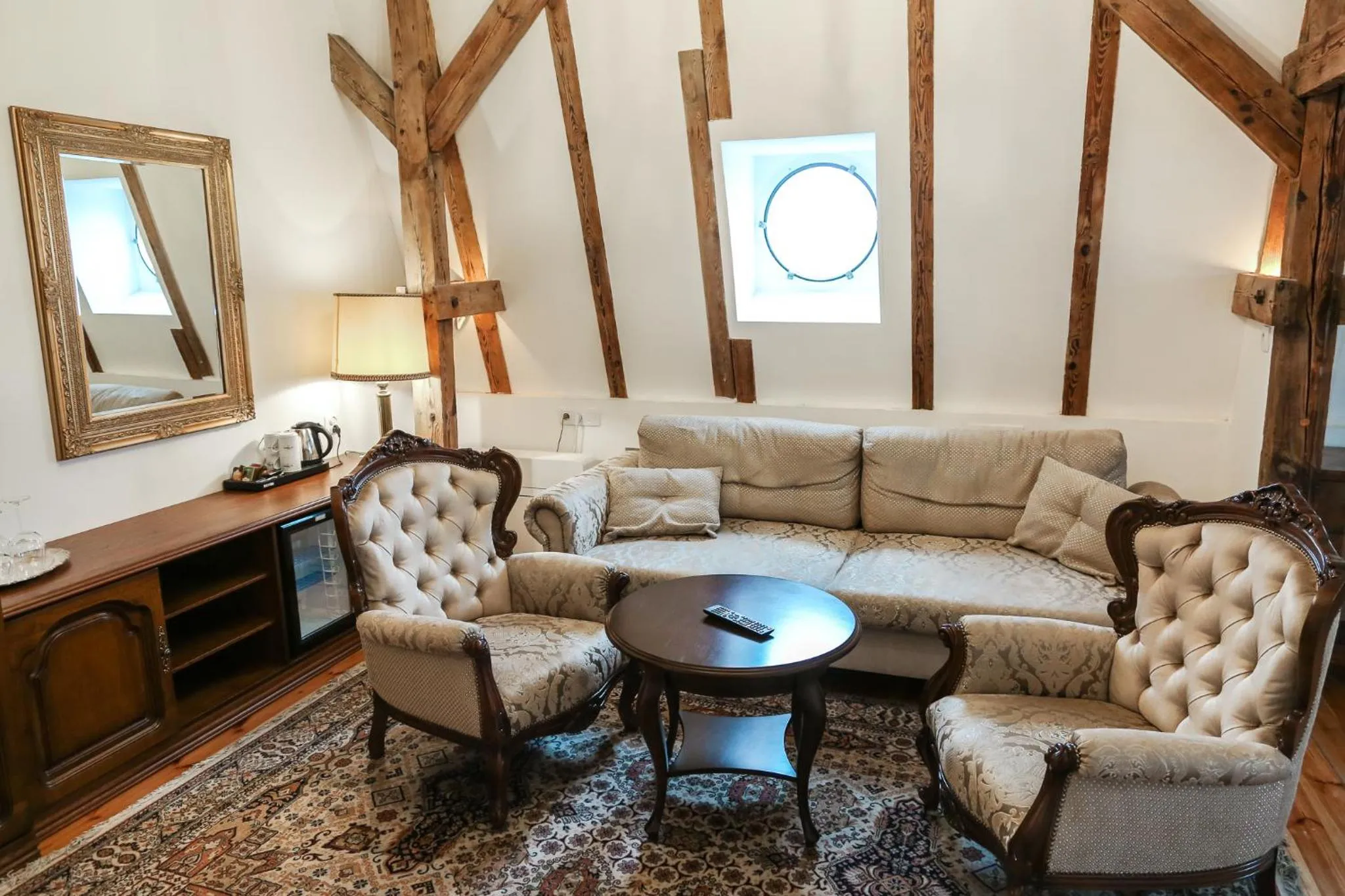 Living room in VILLA RED by COLUMBUS Ustka