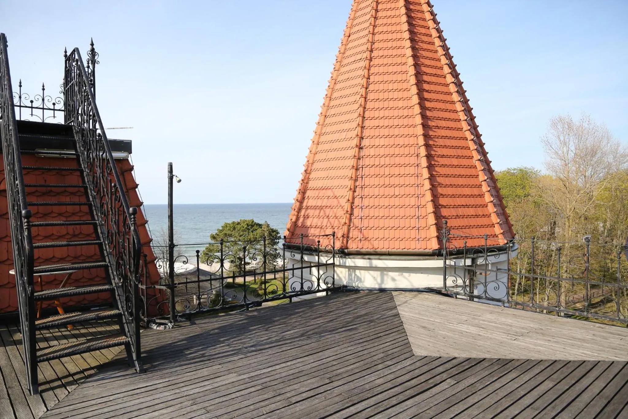 Sea view in VILLA RED by COLUMBUS Ustka