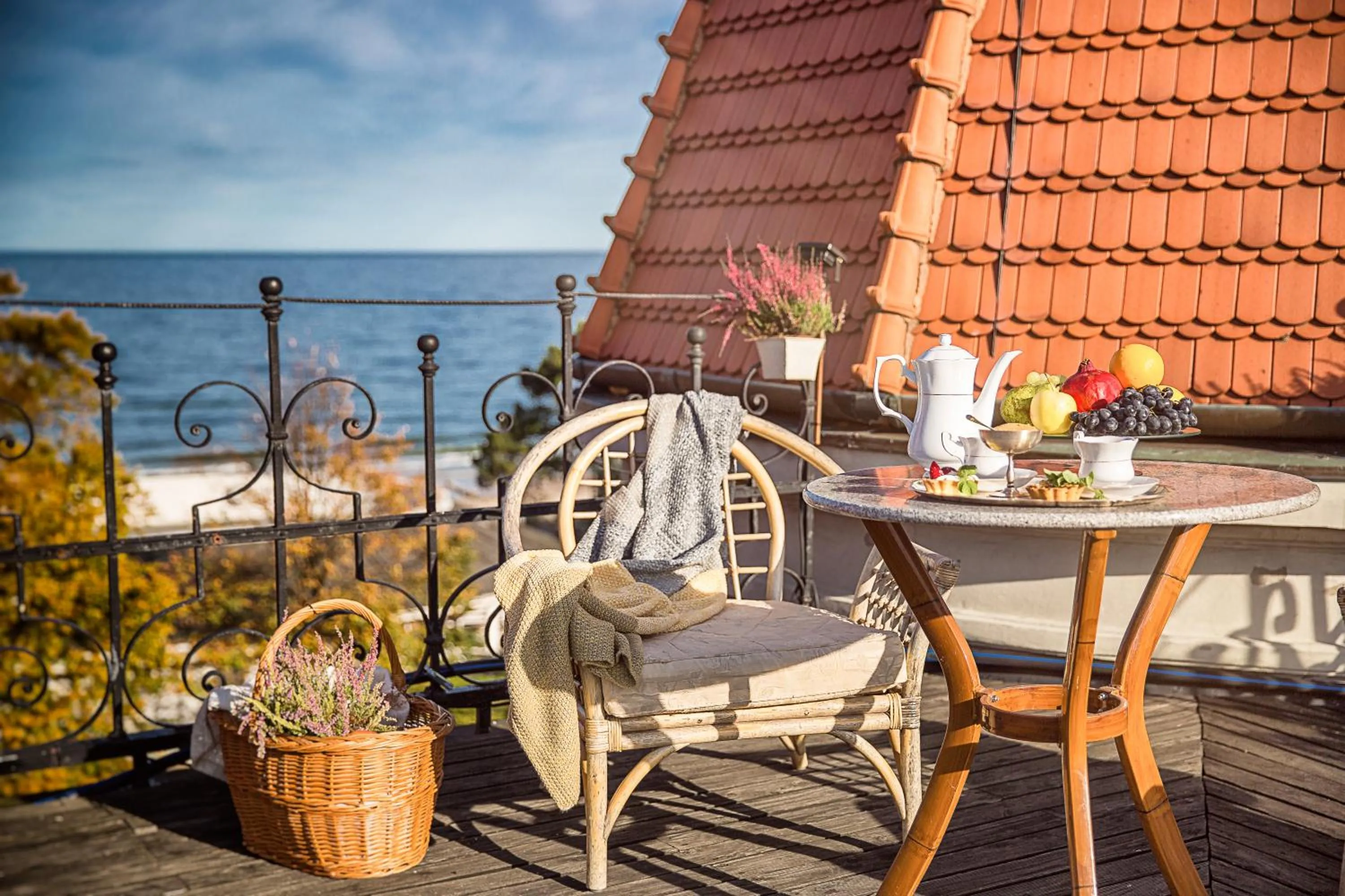 Balcony/Terrace in VILLA RED by COLUMBUS Ustka