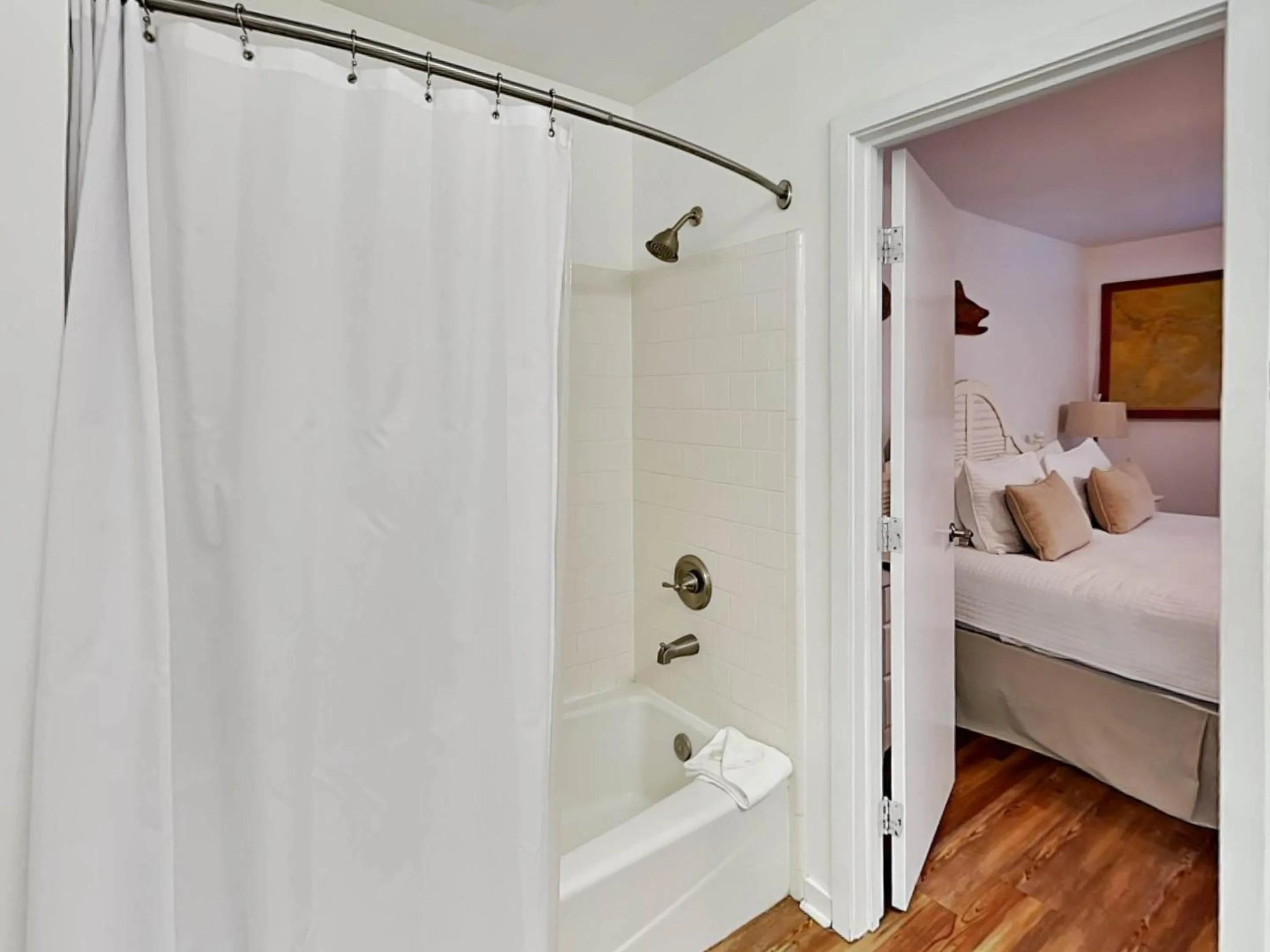 Bed in Weston Beach Place