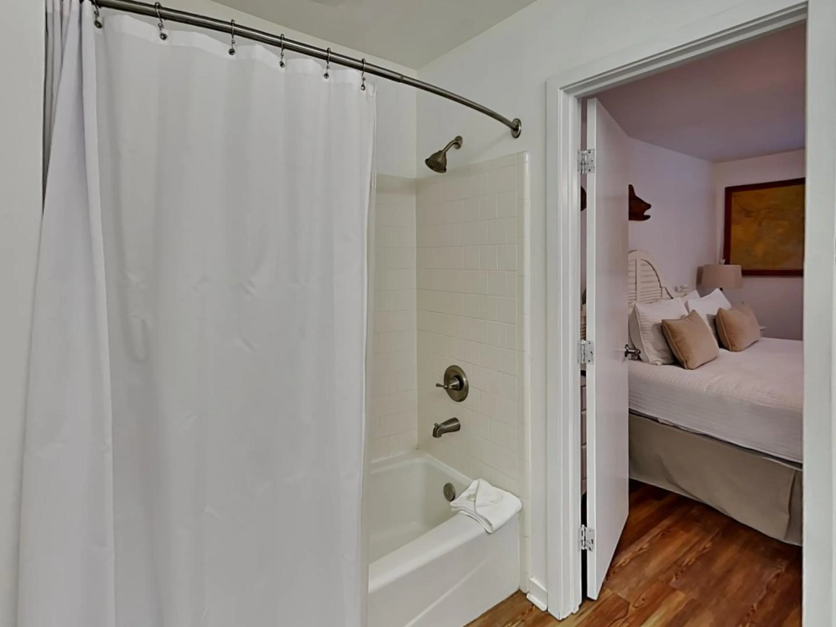 Bed in Weston Beach Place