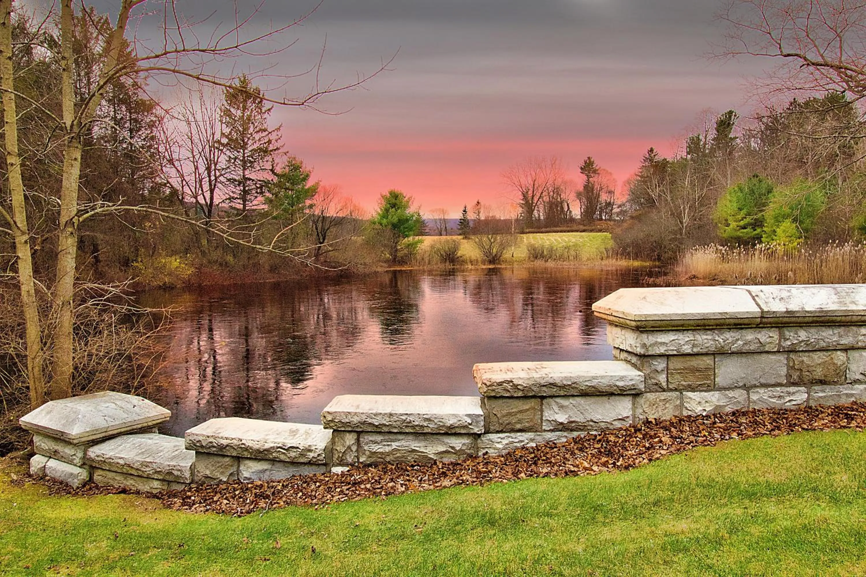 Natural landscape in The Ponds at Foxhollow