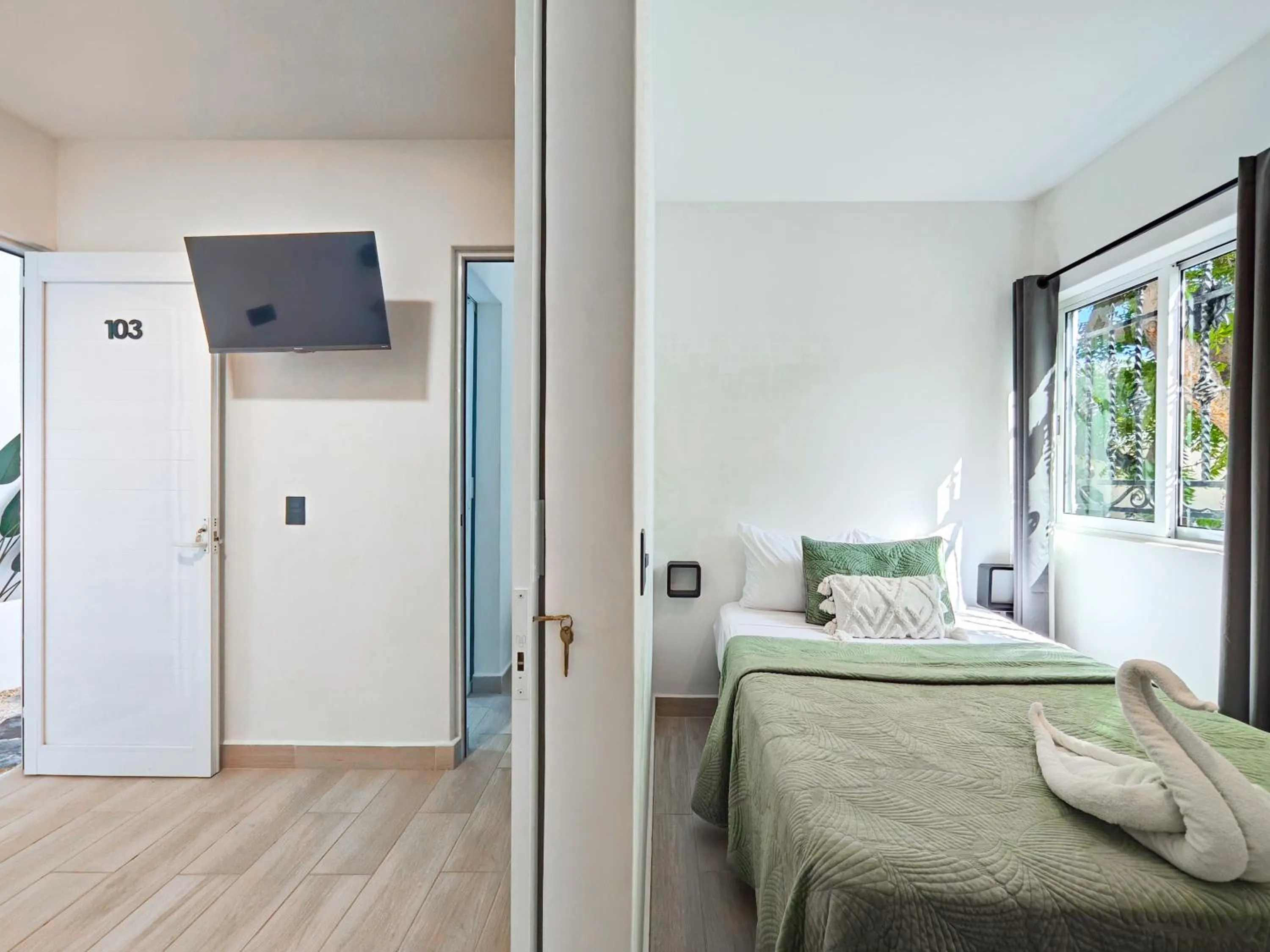 Bed in La Quinta Caribeña