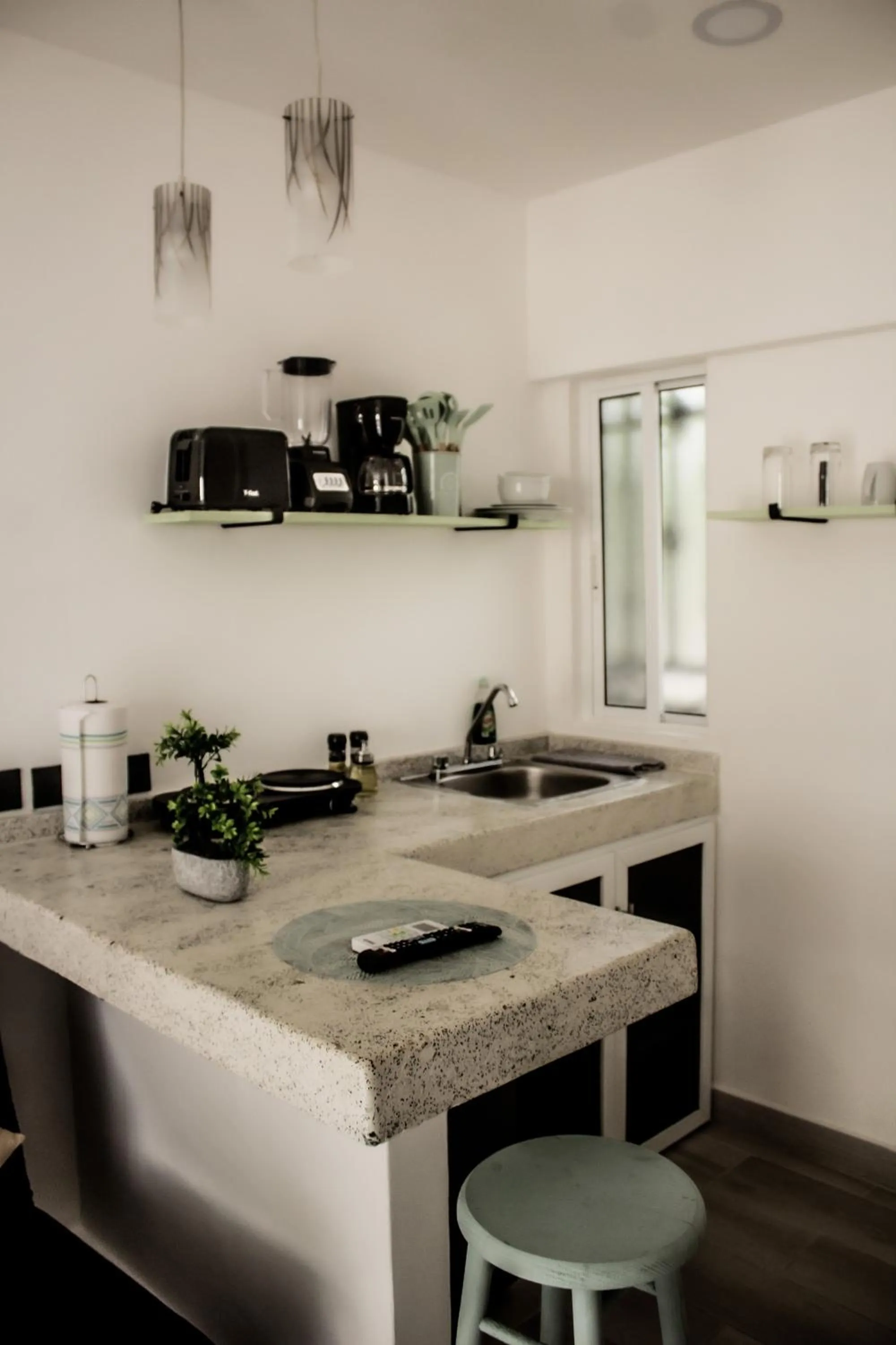 Kitchen or kitchenette in La Quinta Caribeña